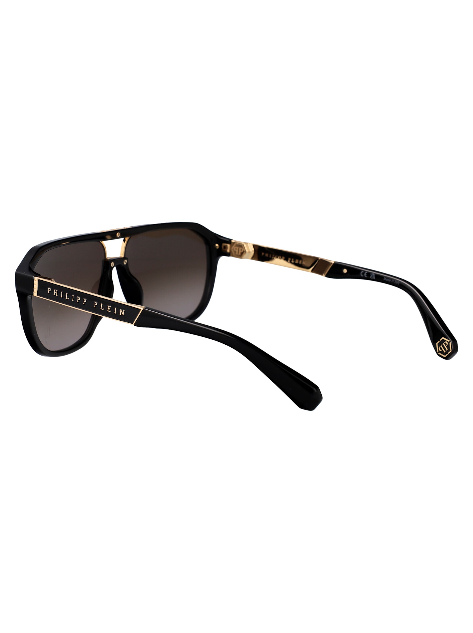 Philipp Plein Plein Military Sunglasses In Black