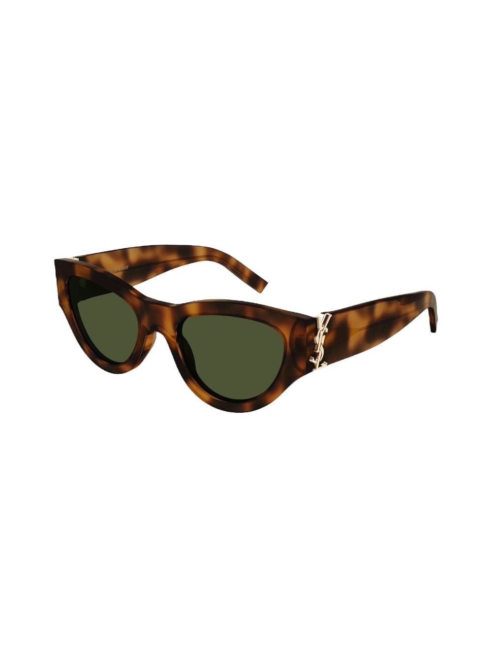 Saint Laurent Sl M94 Sunglasses In Brown