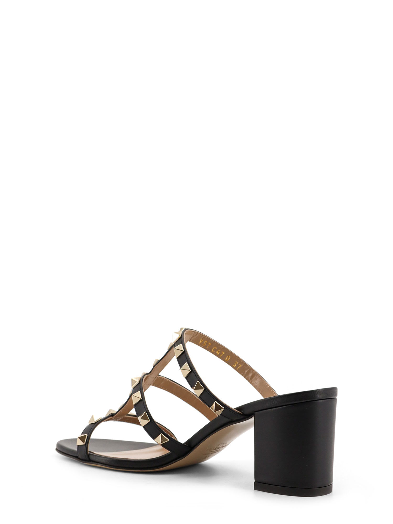 Valentino Saint Laurent White Leather Sl/61 Sneakers In Black