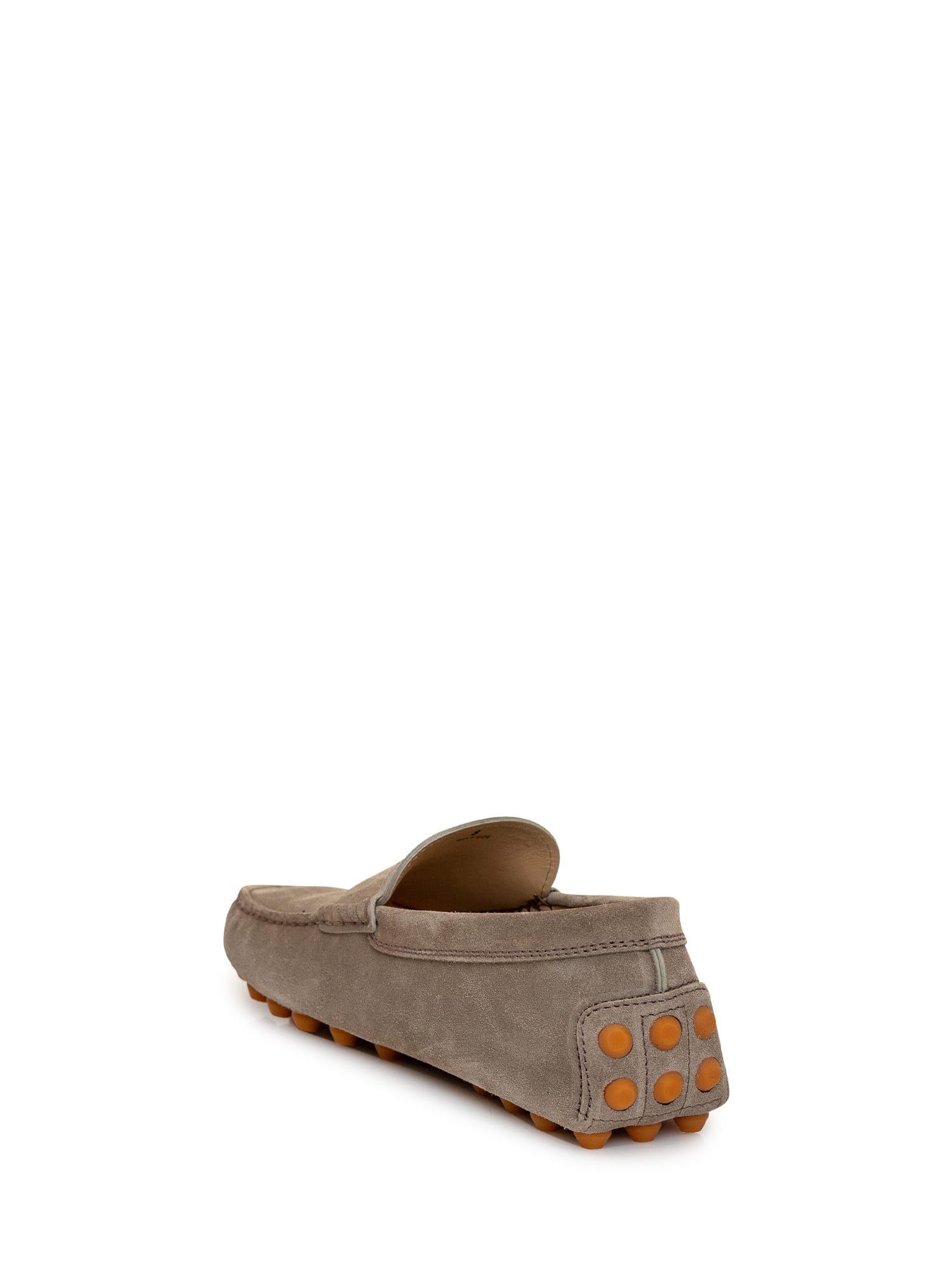 Shop Tod's Gommino Loafer In Beige