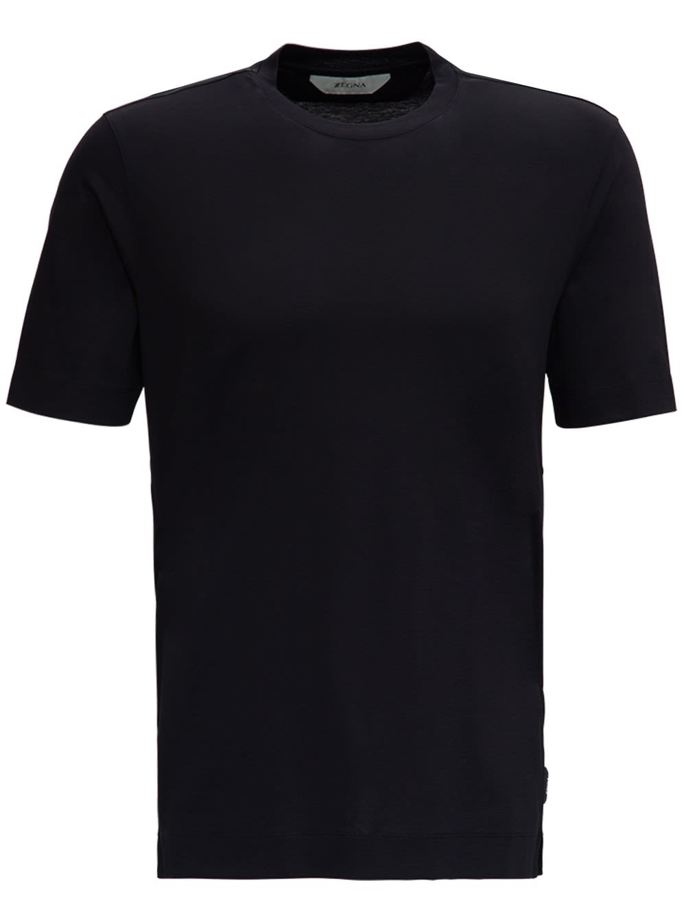 Z Zegna Black Jersey T-shirt