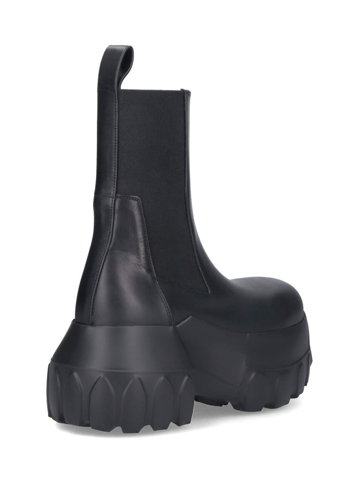 Shop Rick Owens Porterville Platform Boots In Black