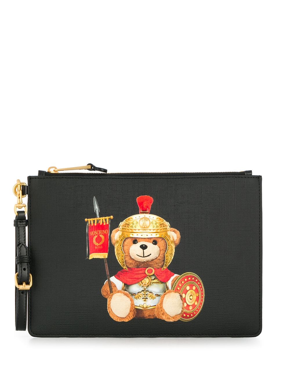 Moschino Luggage In Black