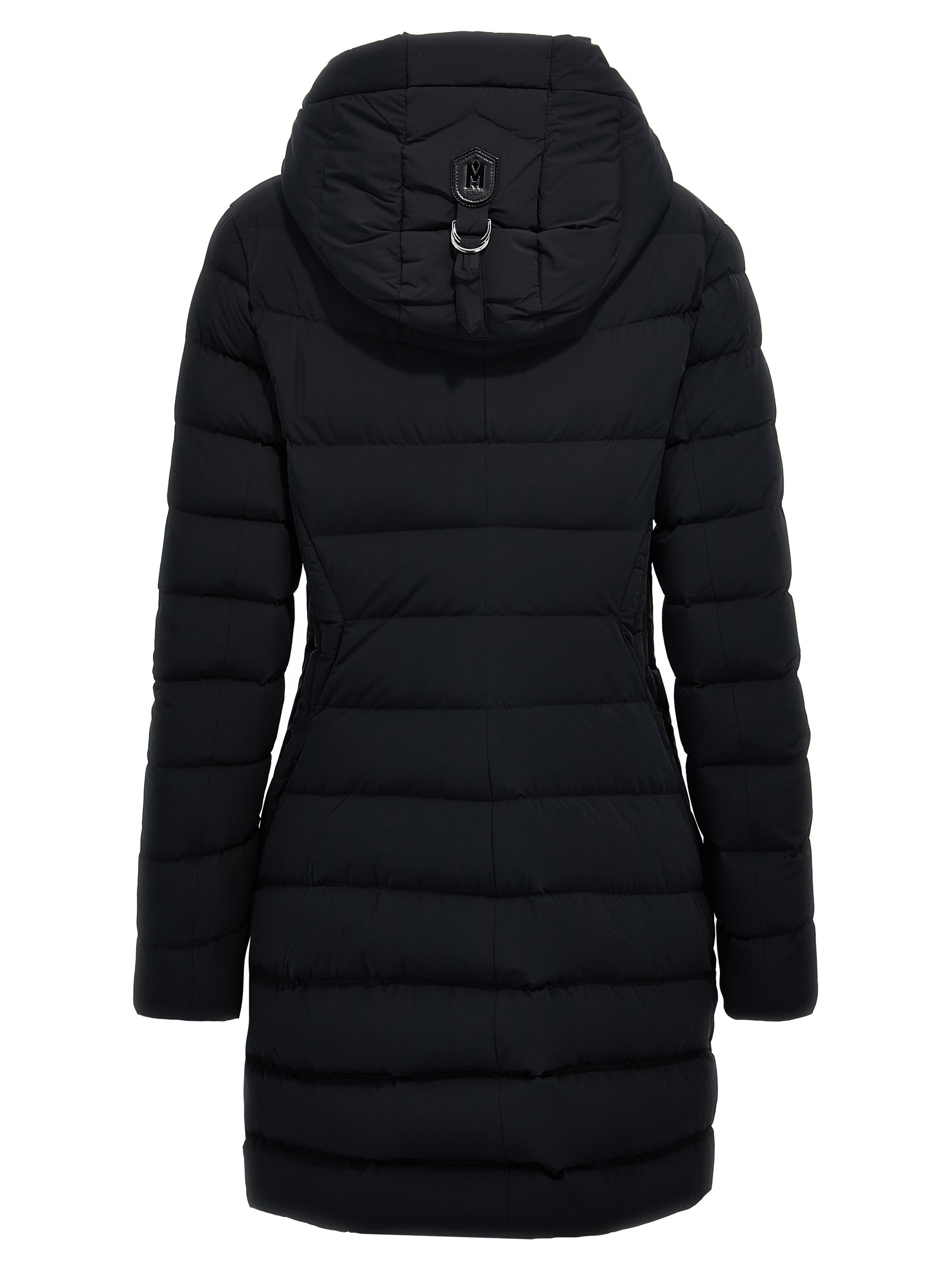 Mackage Farren Long Down Jacket In Black