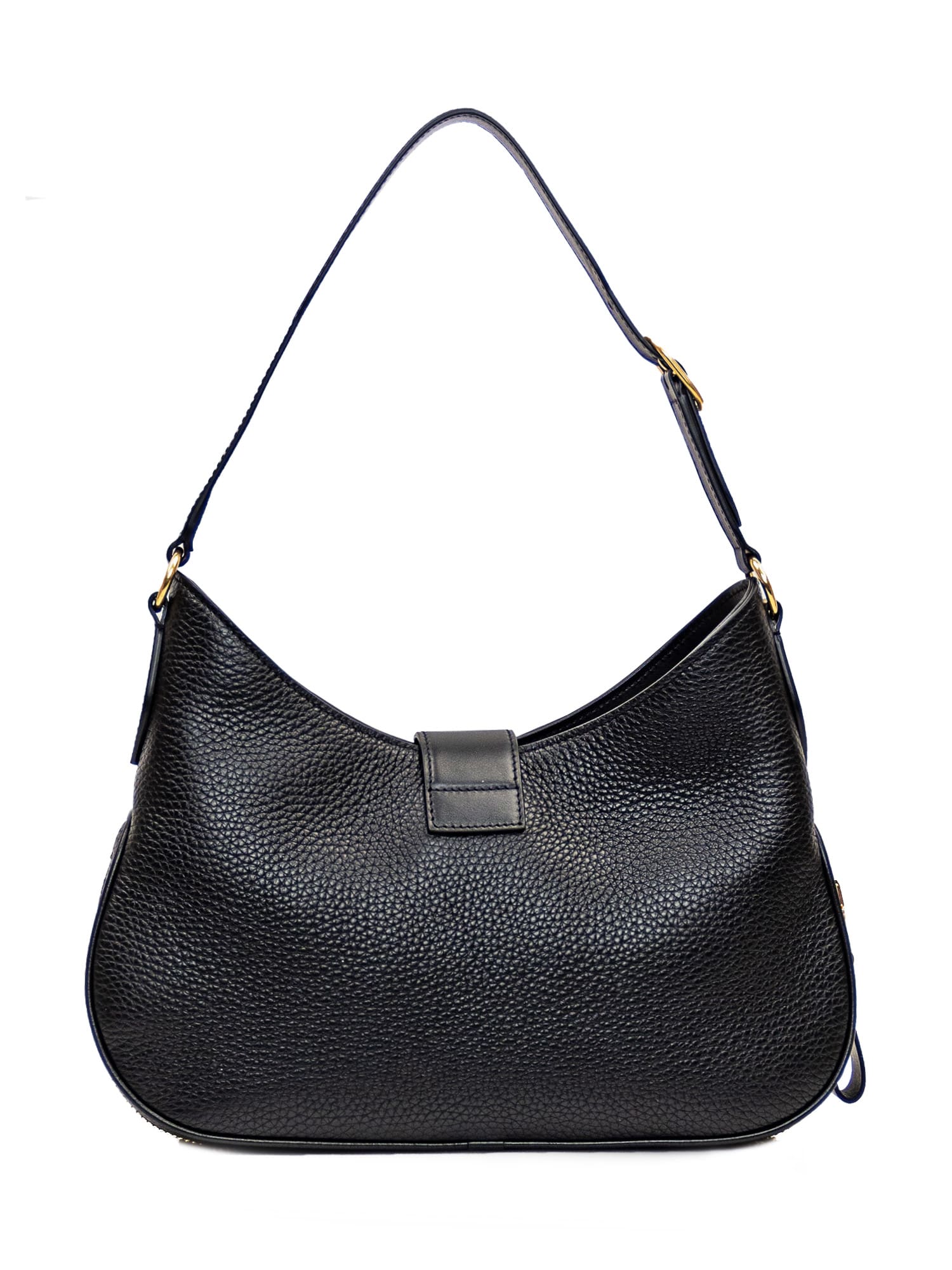 Shop Tom Ford Medium Hobo Monarch Bag In Black