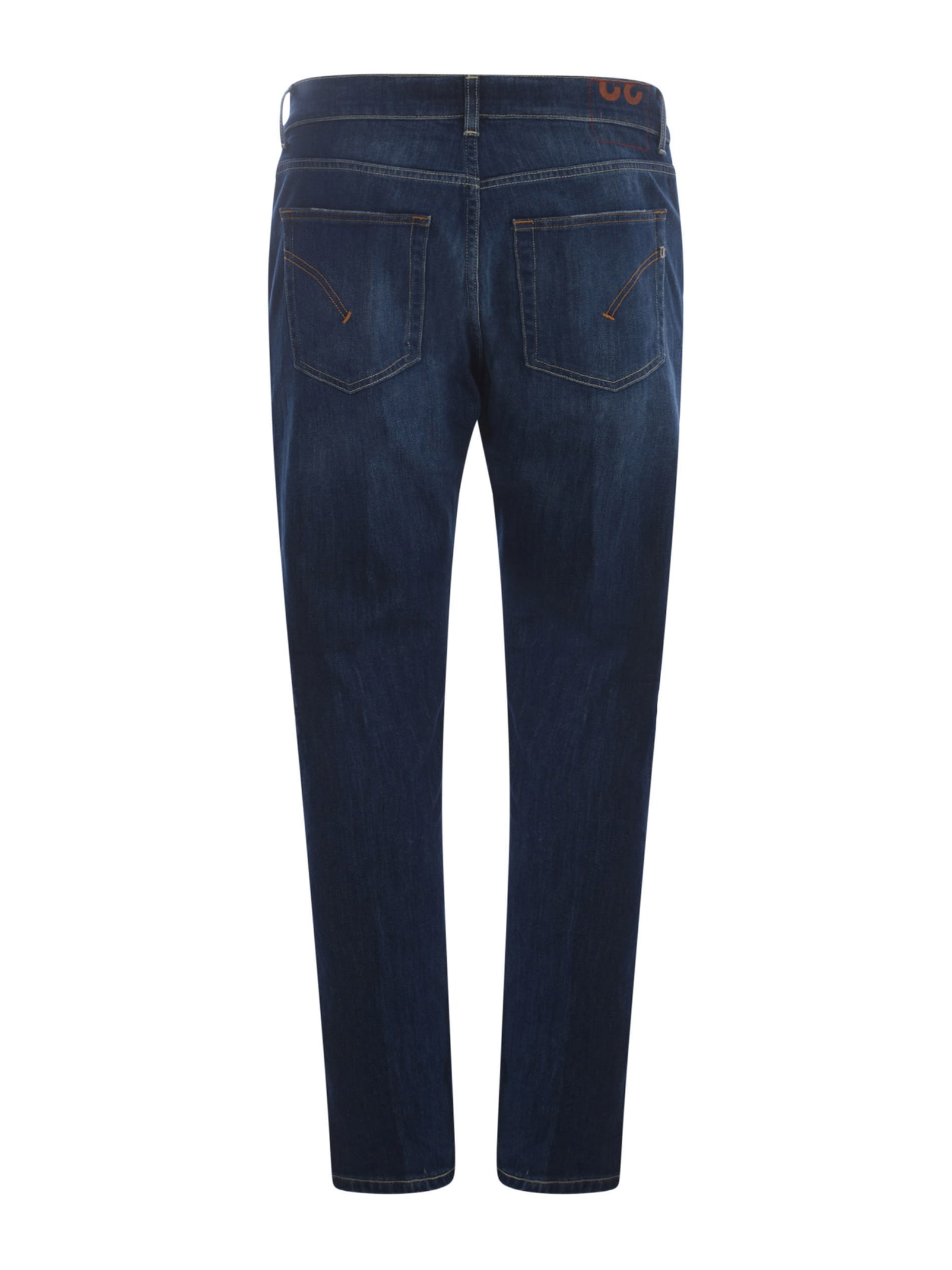 Shop Dondup Jeans  Dian In Denim Stretch In Blu Scuro