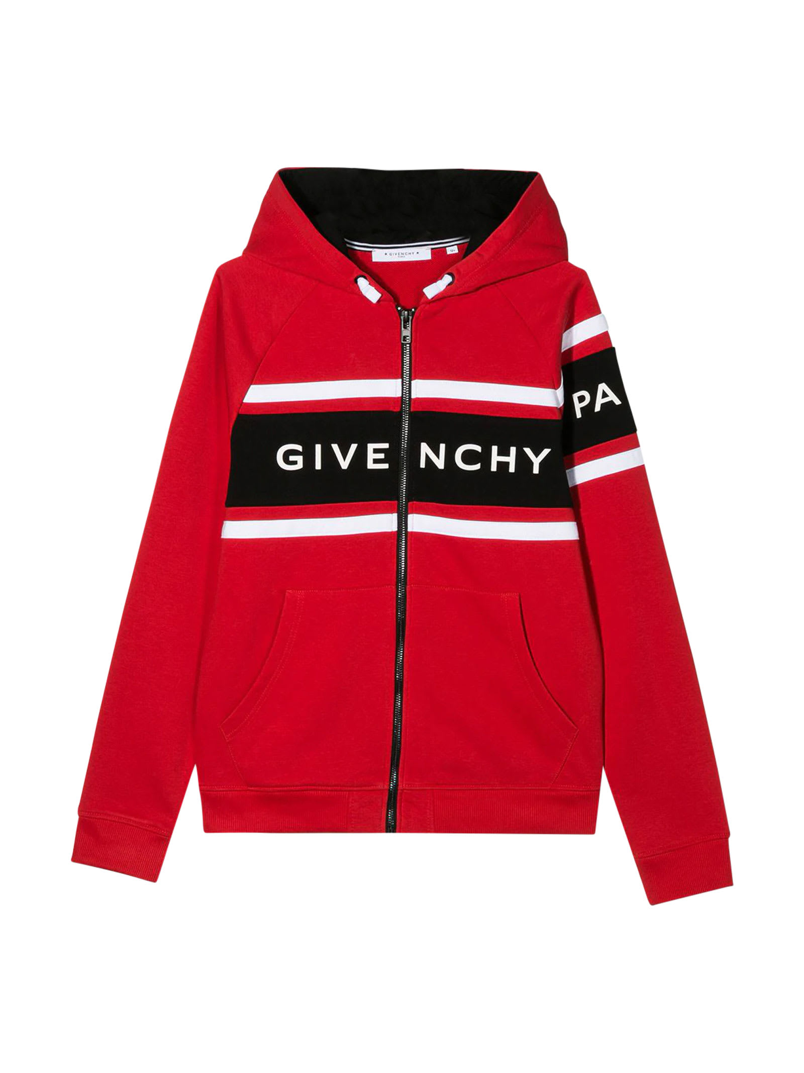 GIVENCHY GIVENCHY RED SWEATSHIRT,H25158991