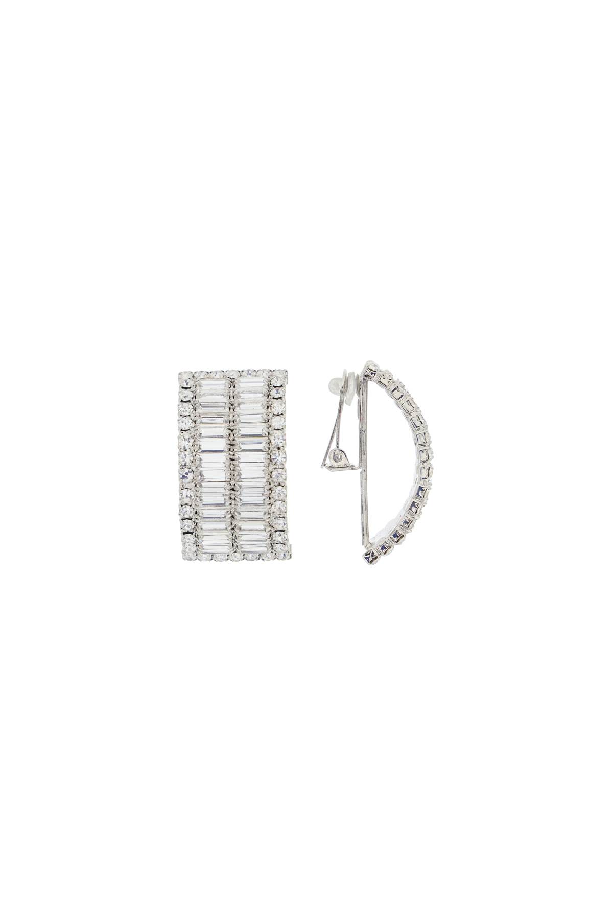 Clip-on Earrings With Crystals