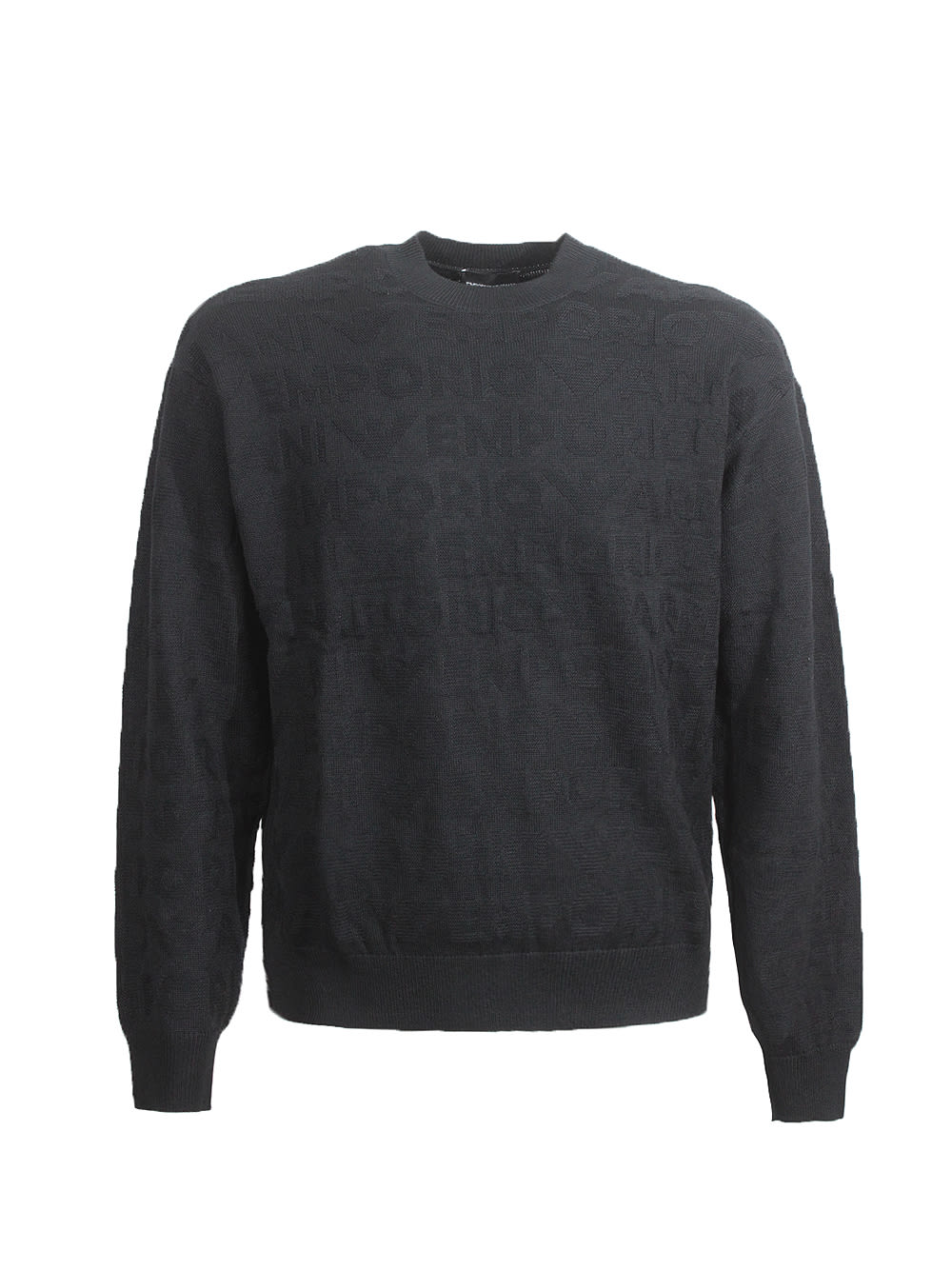 Shop Emporio Armani Sweater In Black