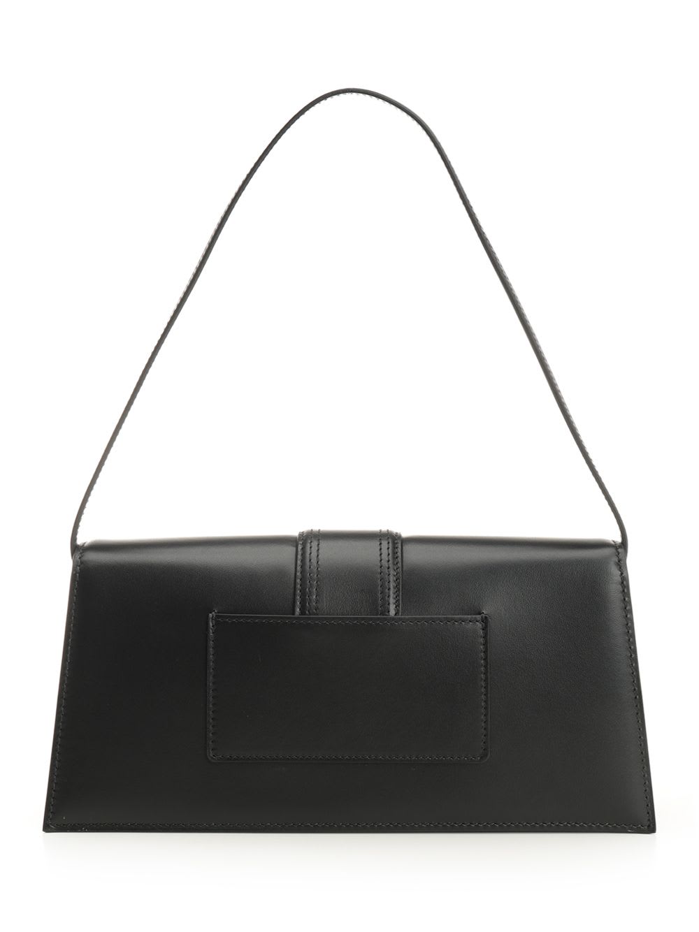 Jacquemus Le Bambino Long In Smooth Leather Bags In Black