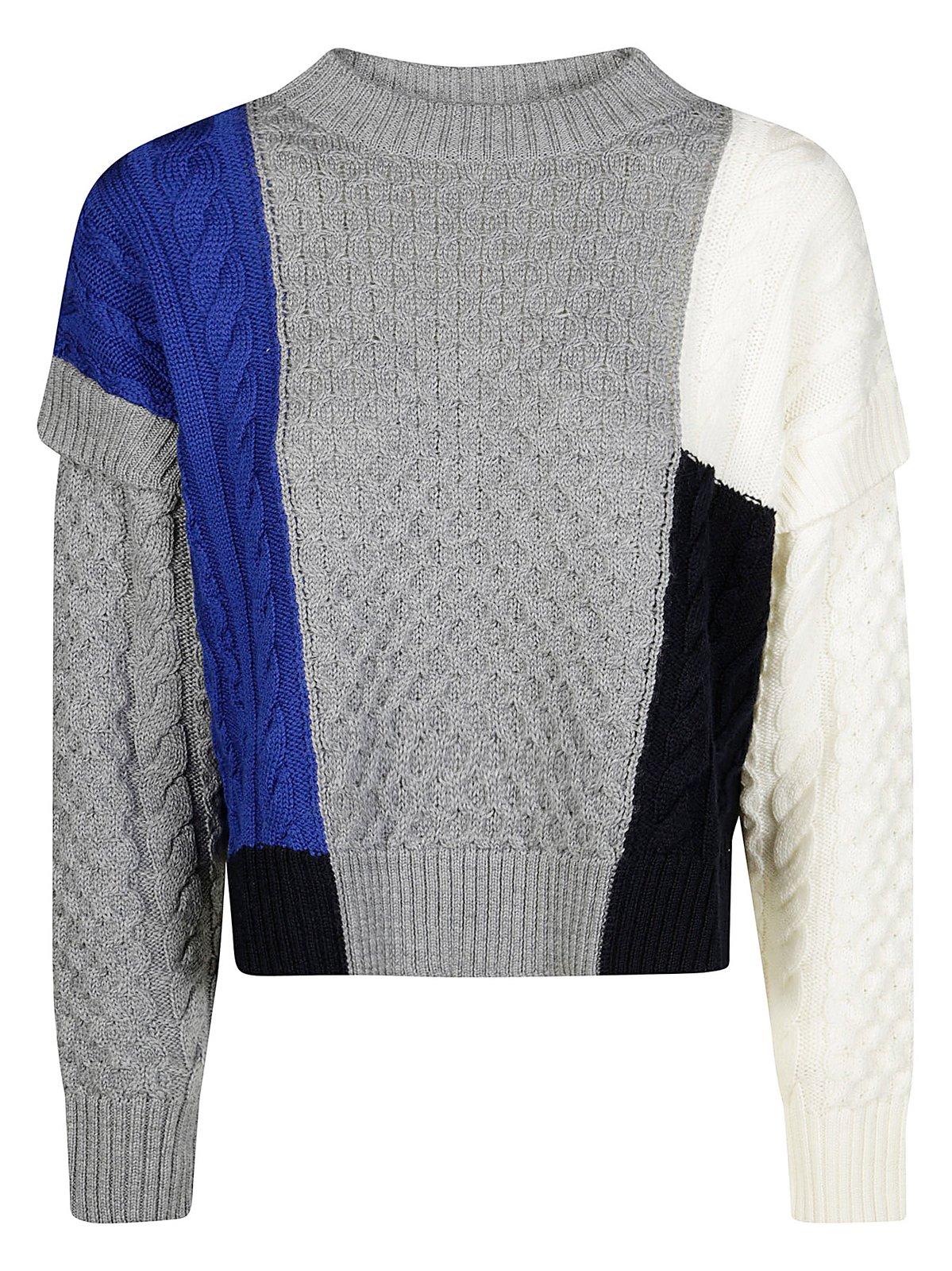 Color-block Crewneck Jumper - Weekend Max Mara - Modalova