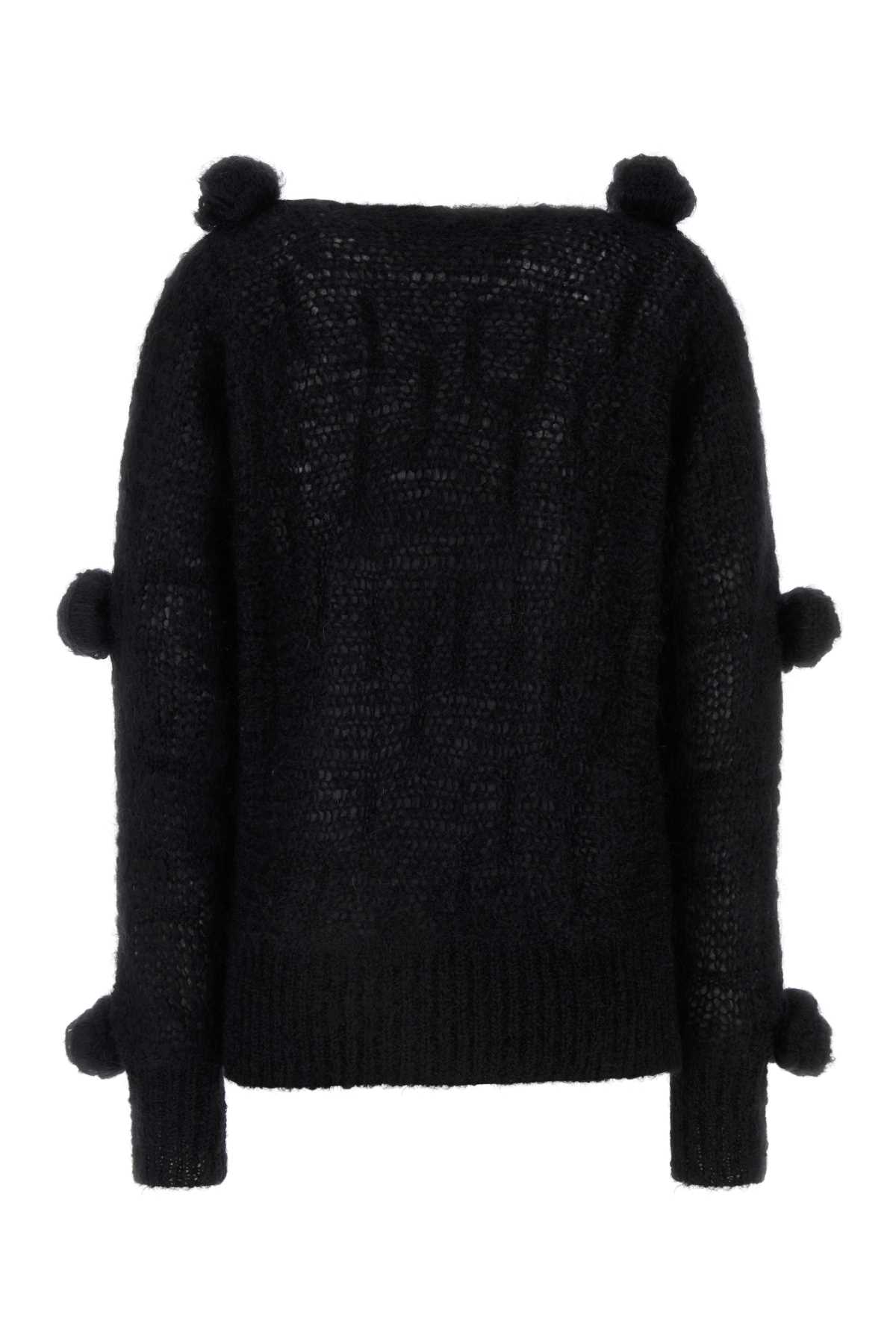Blumarine Knitwear In Black Wool In Black