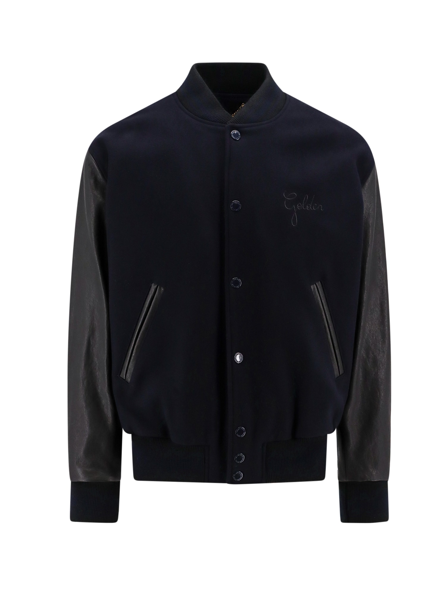 Shop Golden Goose Jacket In Blue