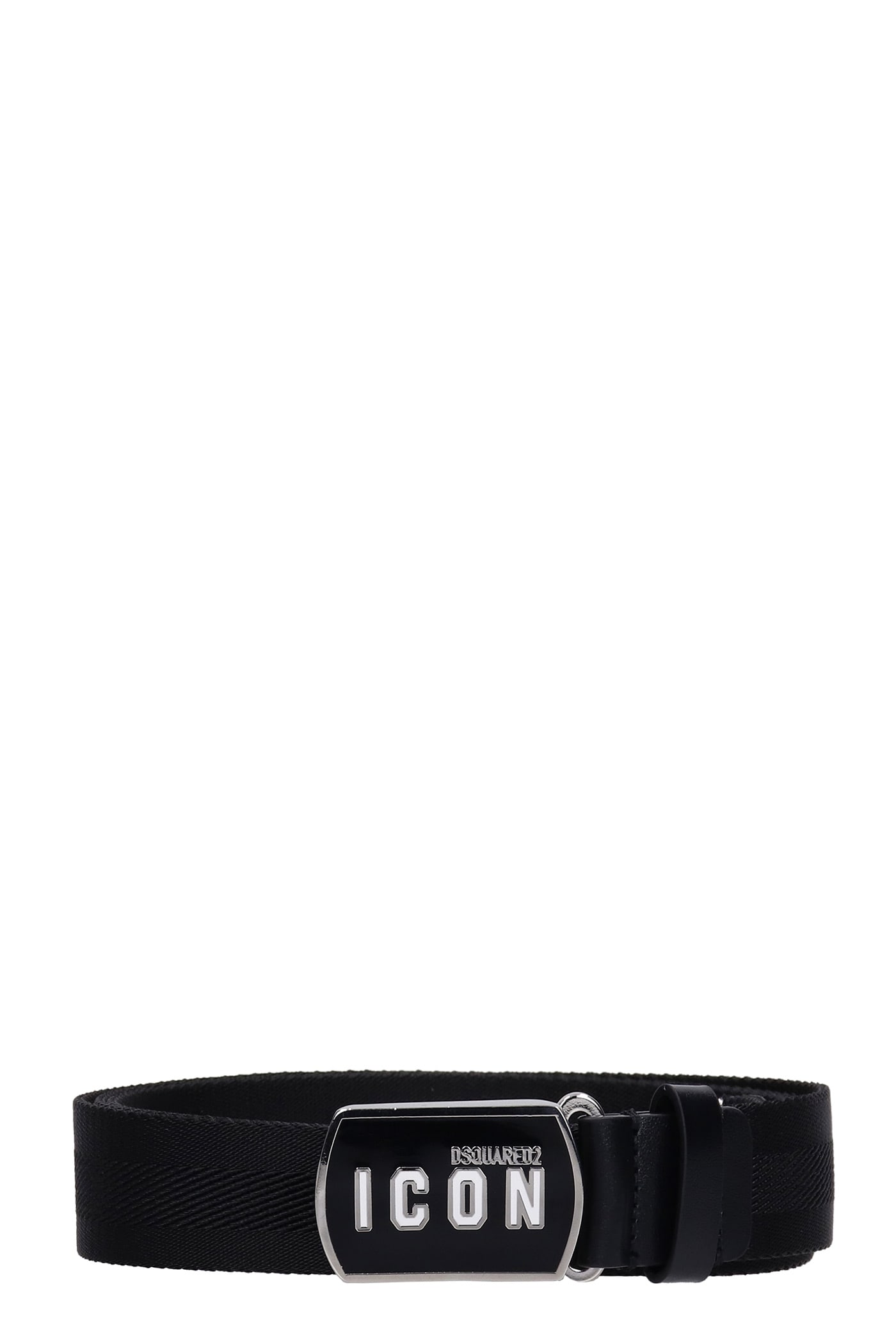 Dsquared2 Belts In Black Synthetic Fibers