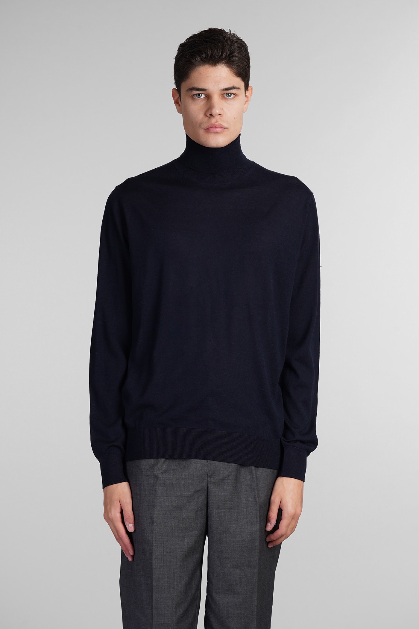 Knitwear In Blue Wool