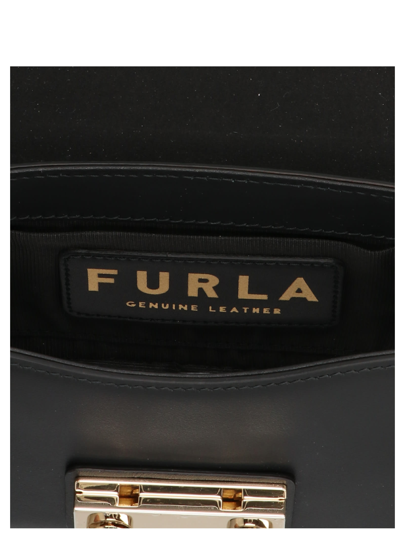 Shop Furla Metropolis Mini Crossbody Bag In Black