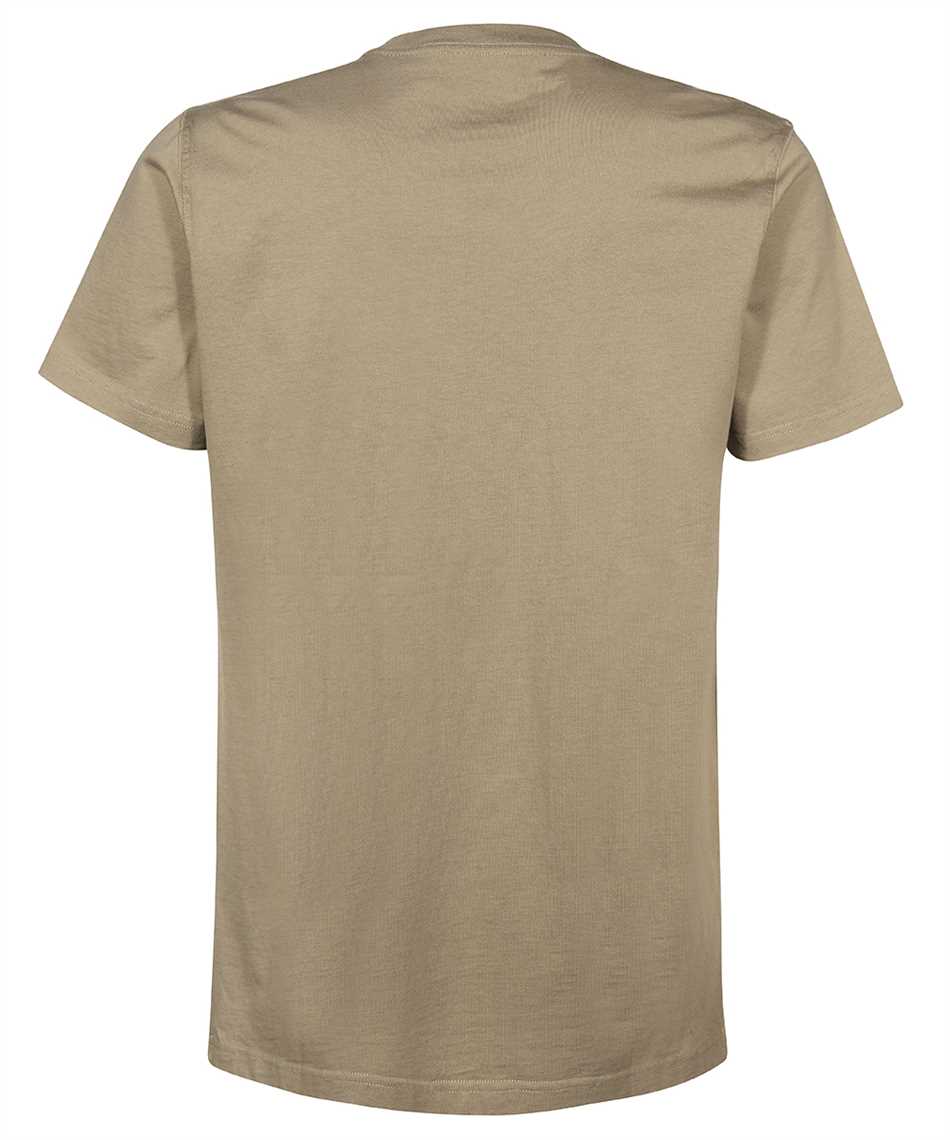 Maharishi Printed Cotton T-shirt In Green