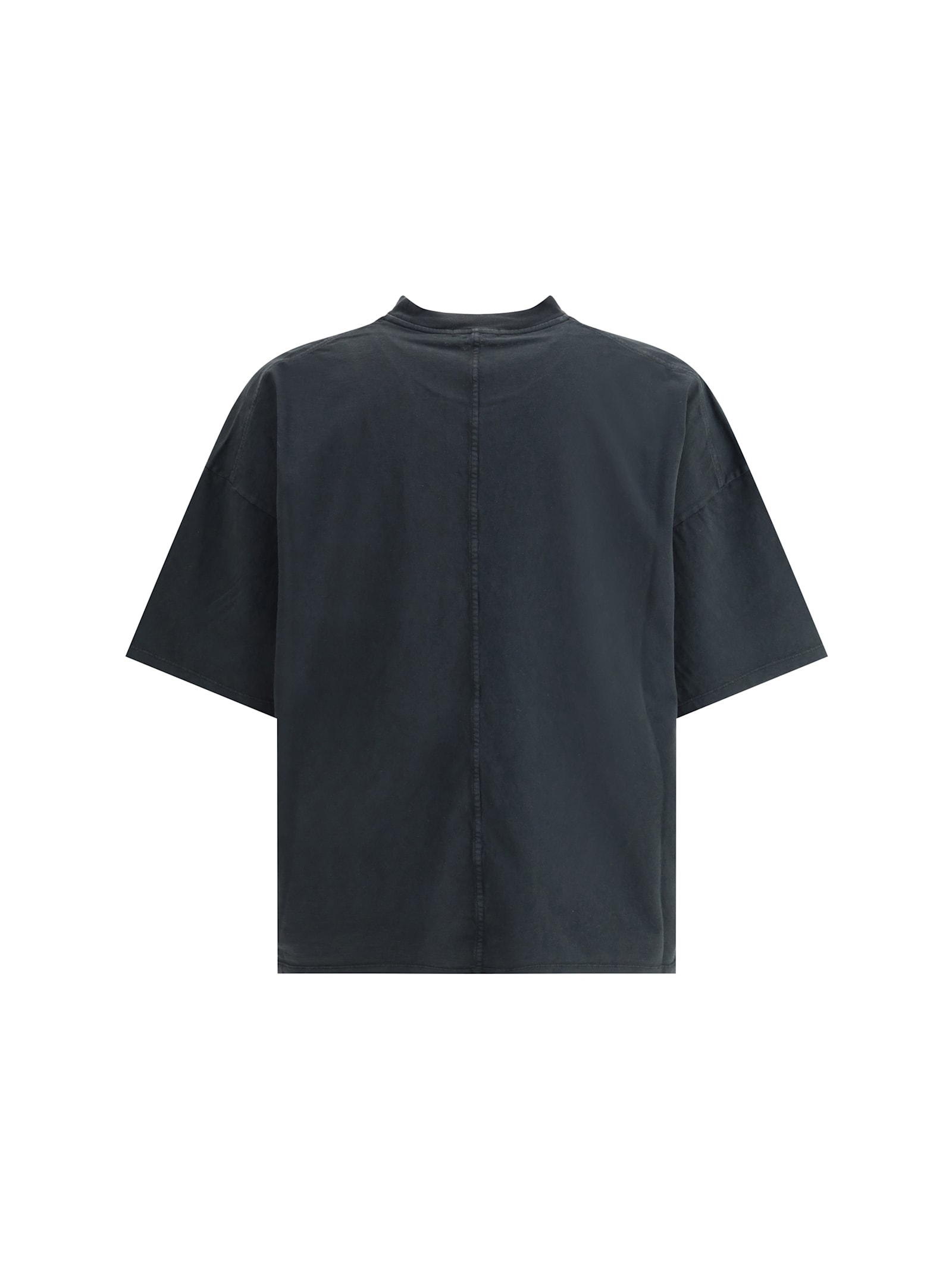 Haikure Drop Shoulder Short-sleeved T-shirt In Gray