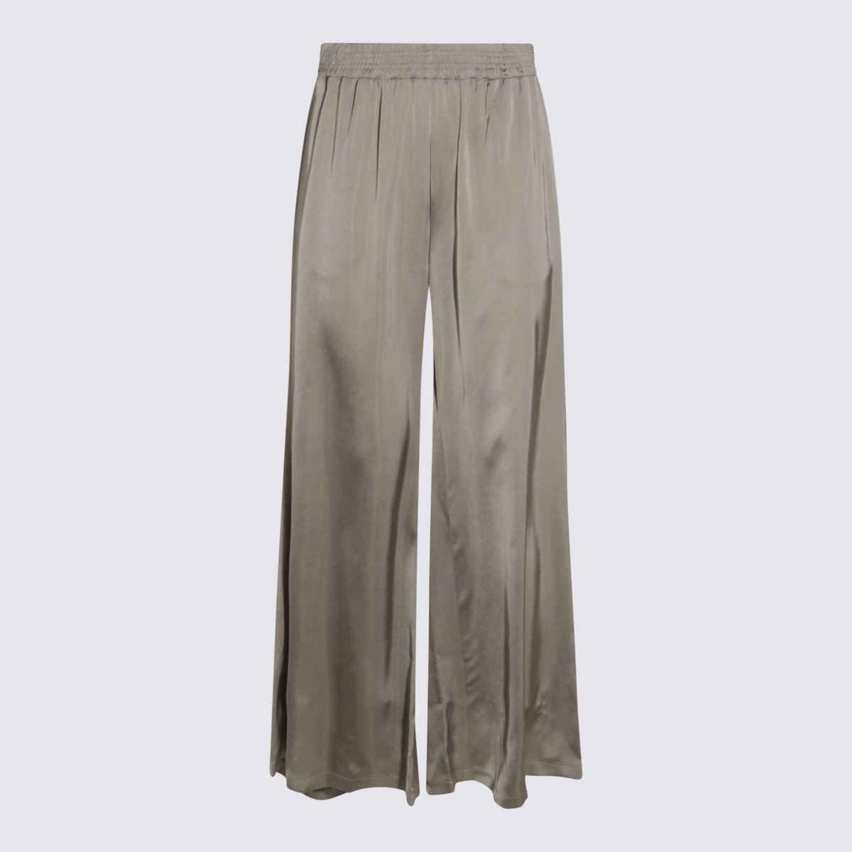 Beige Viscose Pants