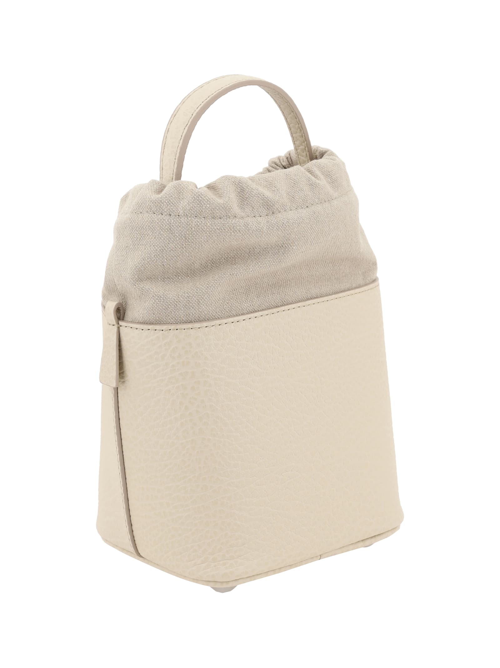 Maison Margiela 5ac Bucket Bag In Amande