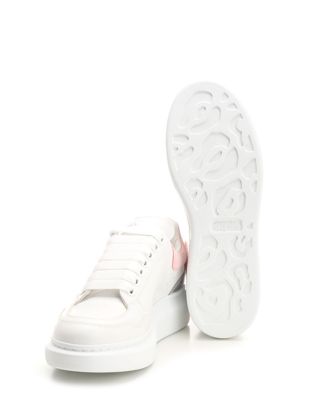 Shop Alexander Mcqueen Oversize Sneaker In White