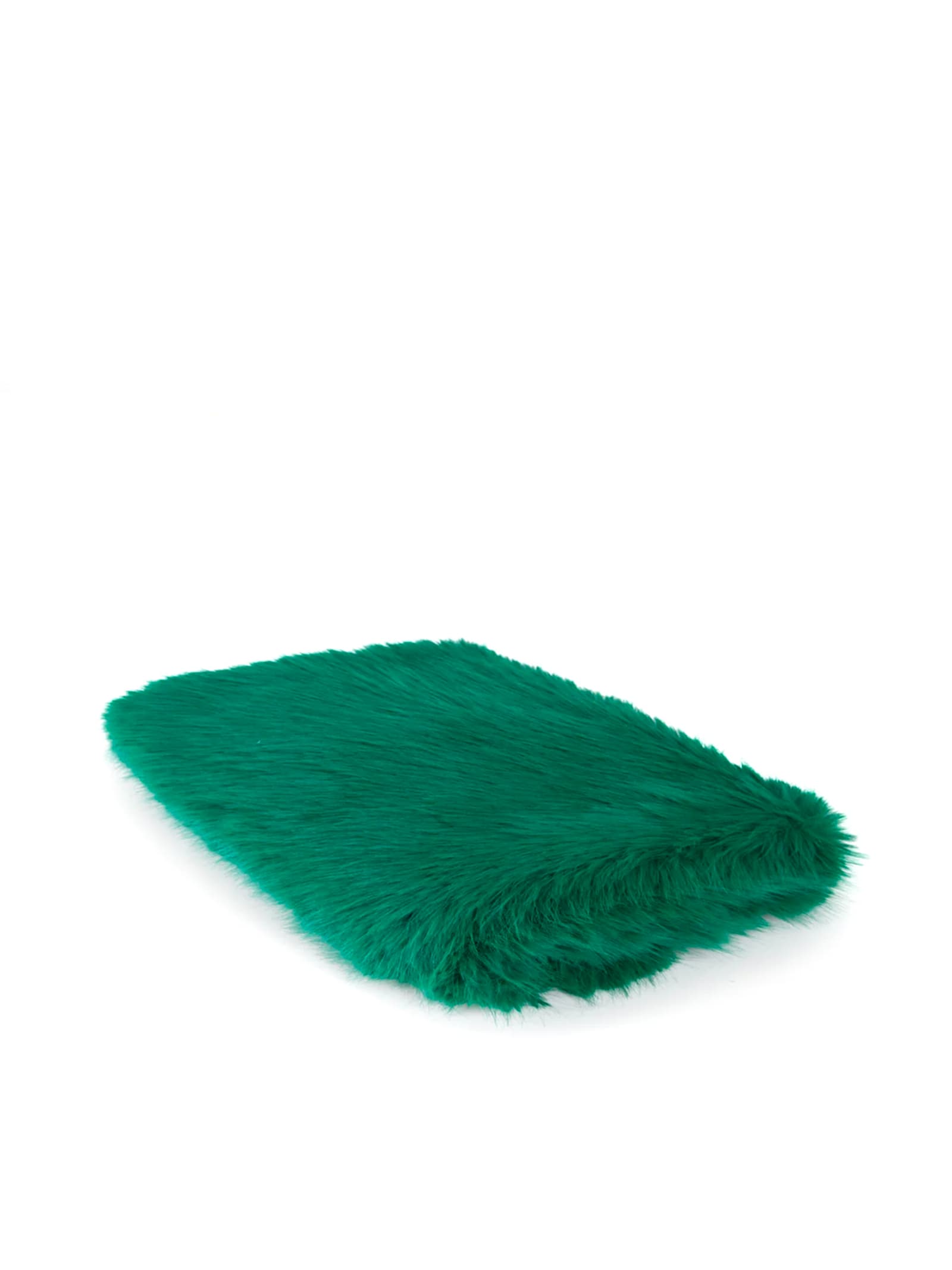 V73 Faux Fur Stole Jane In Green