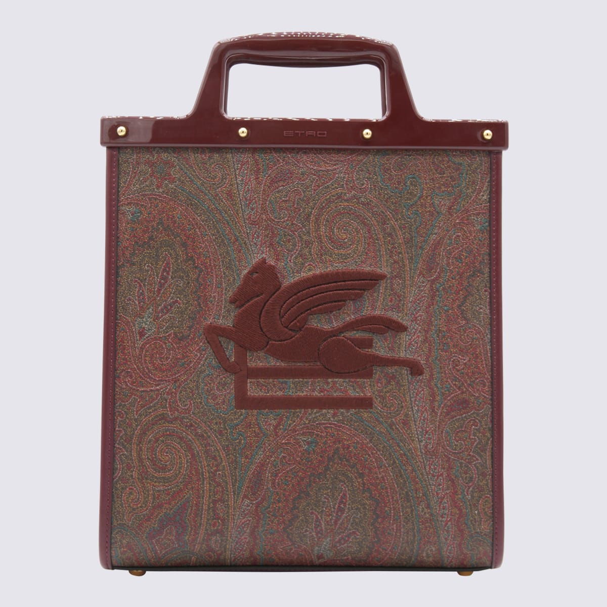 Shop Etro Multicolour Paisley Medium Love Trotter Bag