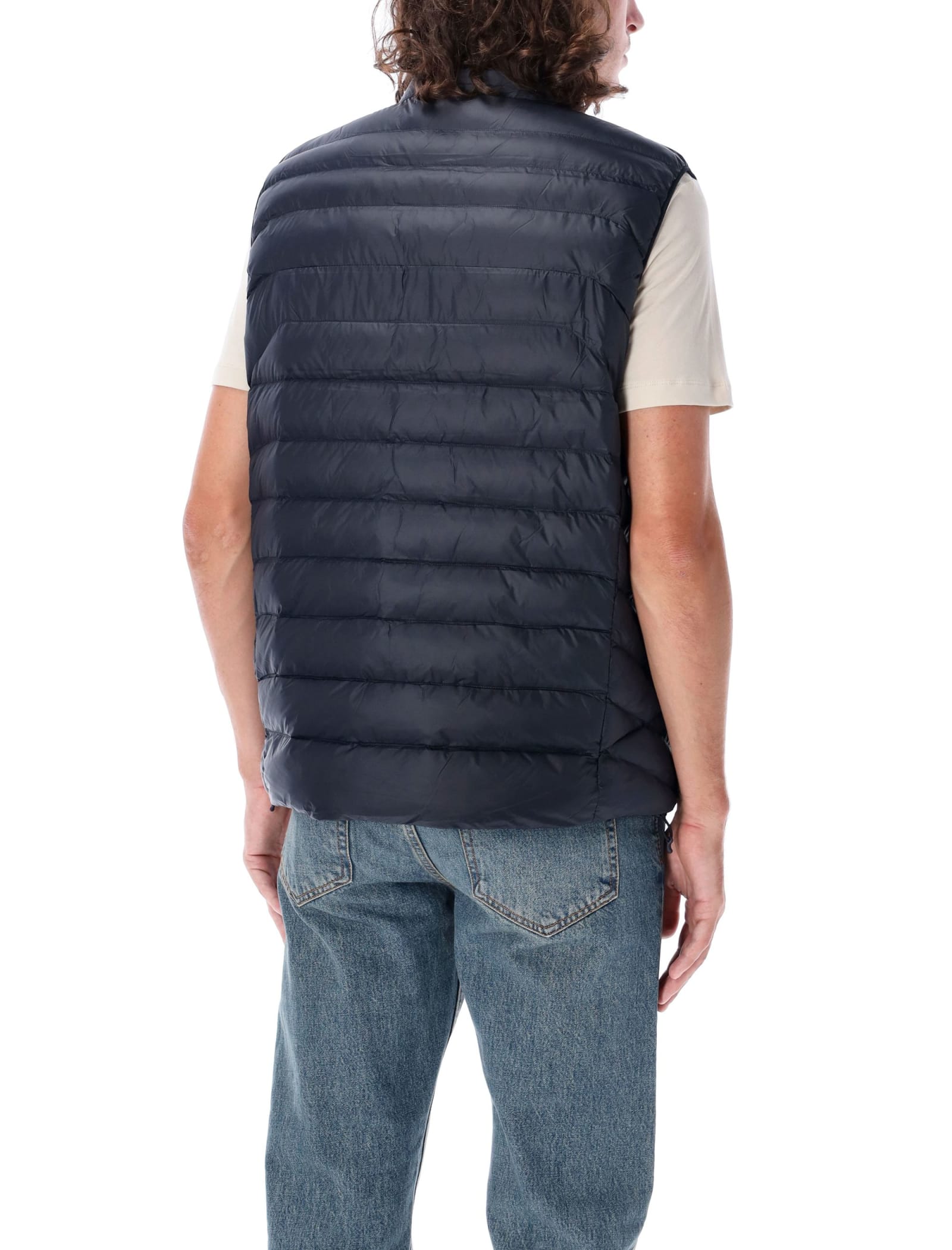 Shop Polo Ralph Lauren 4season Vest In Navy