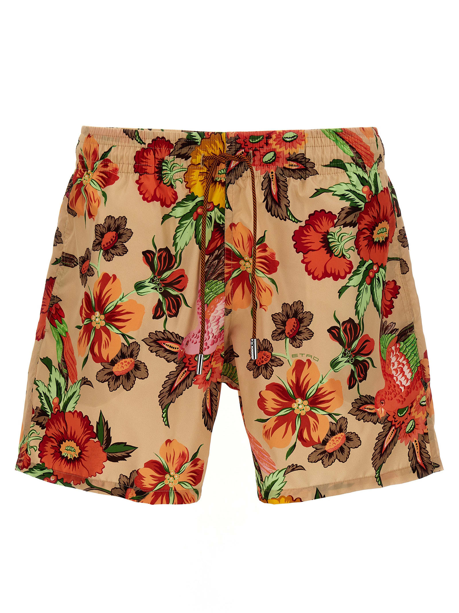 Floral Print Swim Shorts