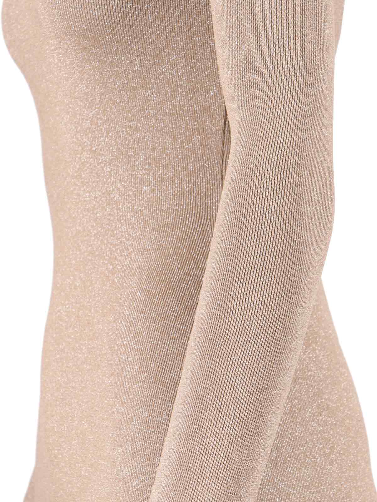 Max Mara Ribbed Maxi Dress With Round Neckline And Deep V-back In Neutral