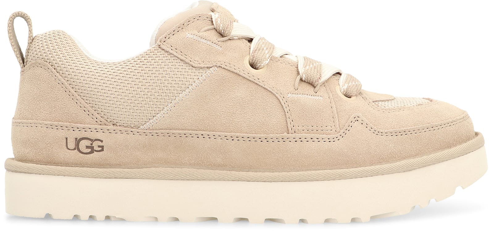 Shop Ugg Lo Lowmel Low-top Sneakers In Beige