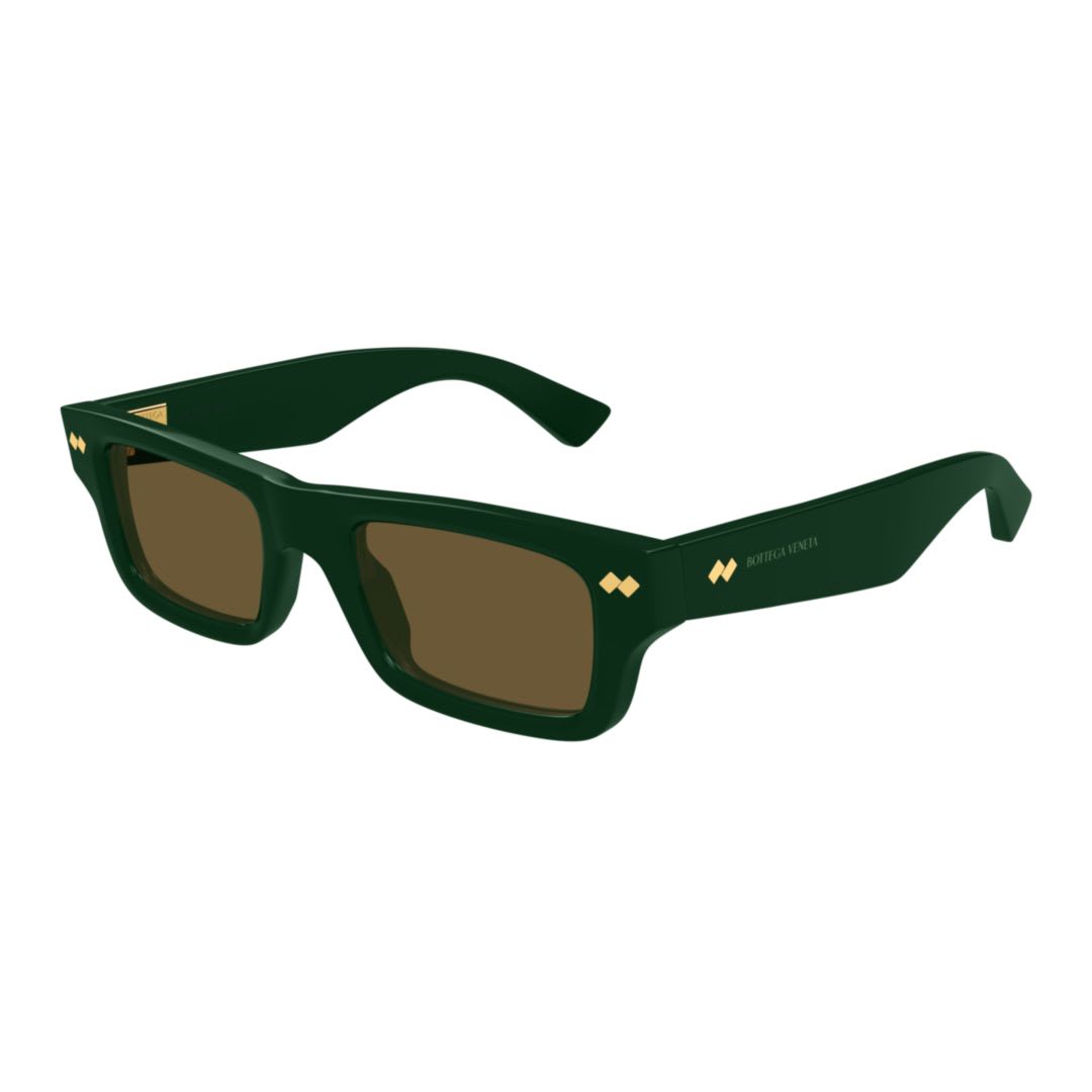 Bottega Veneta Bv1351s005-green-green-brown In Green