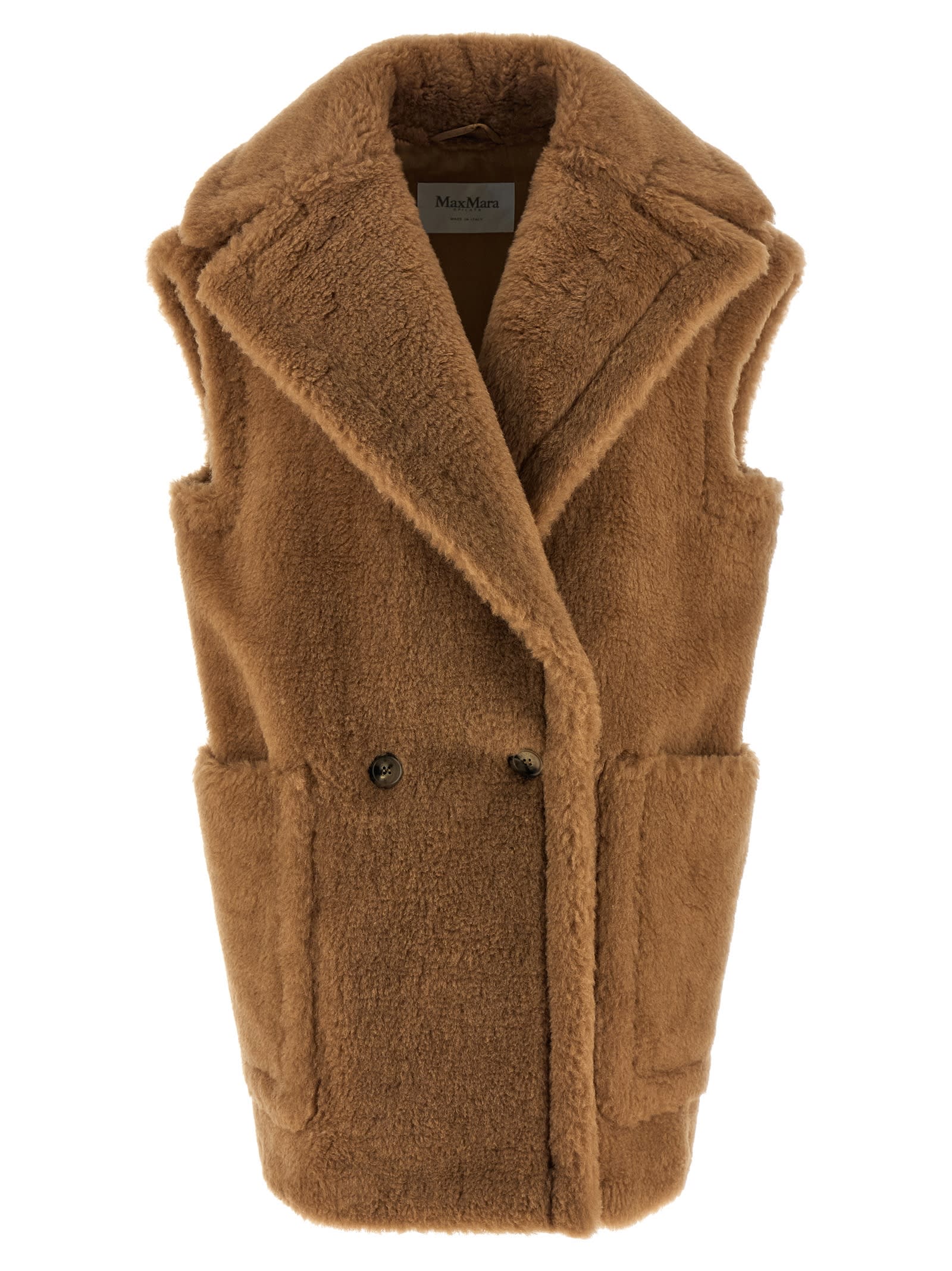 Max Mara Breda1234 Vest In Brown