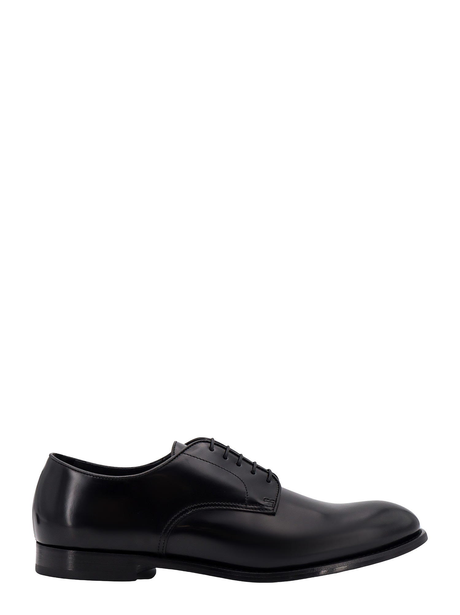 Shop Doucal's Horse Lace-up Shoe In Nero