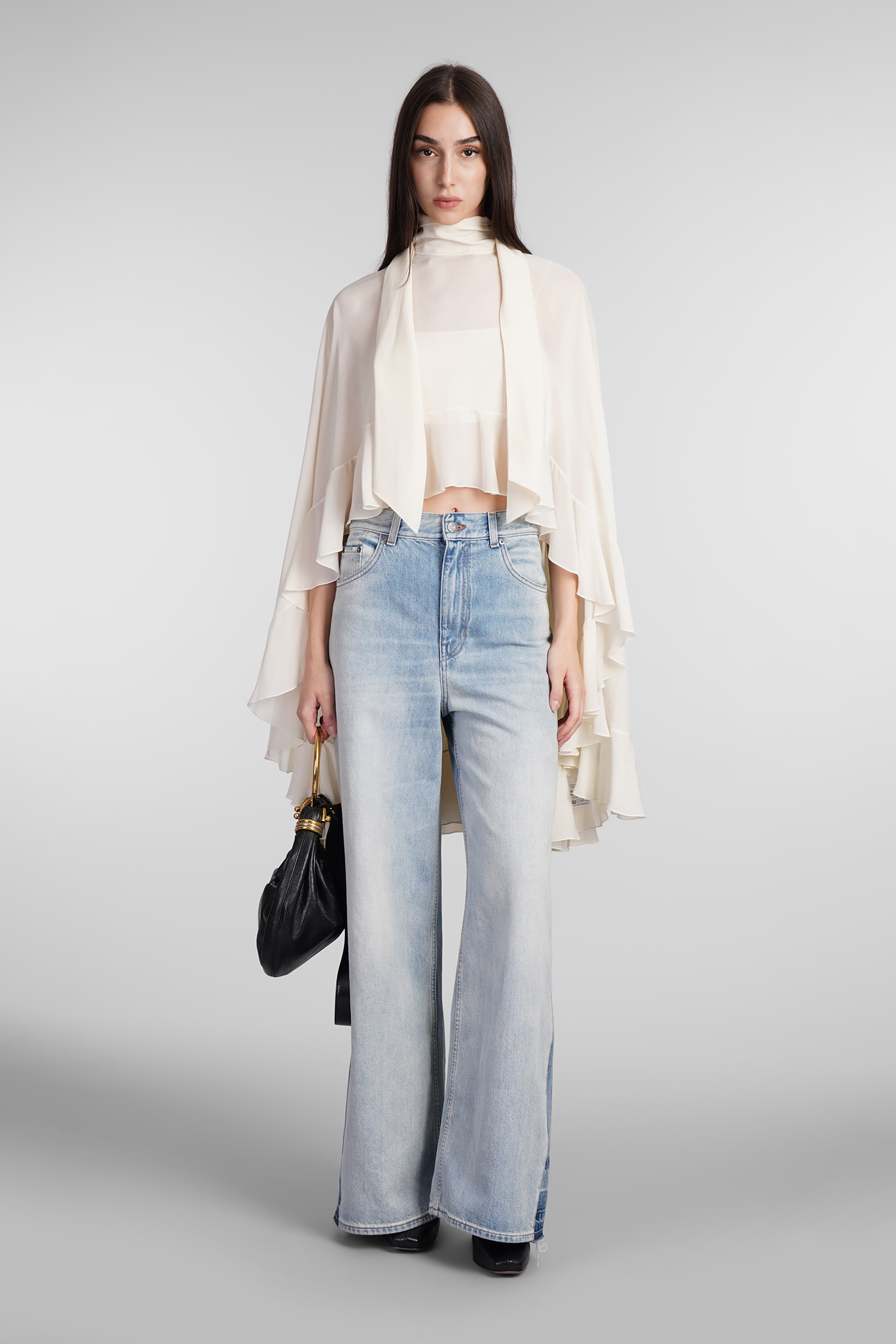 Shop Chloé Jeans In Blue Denim