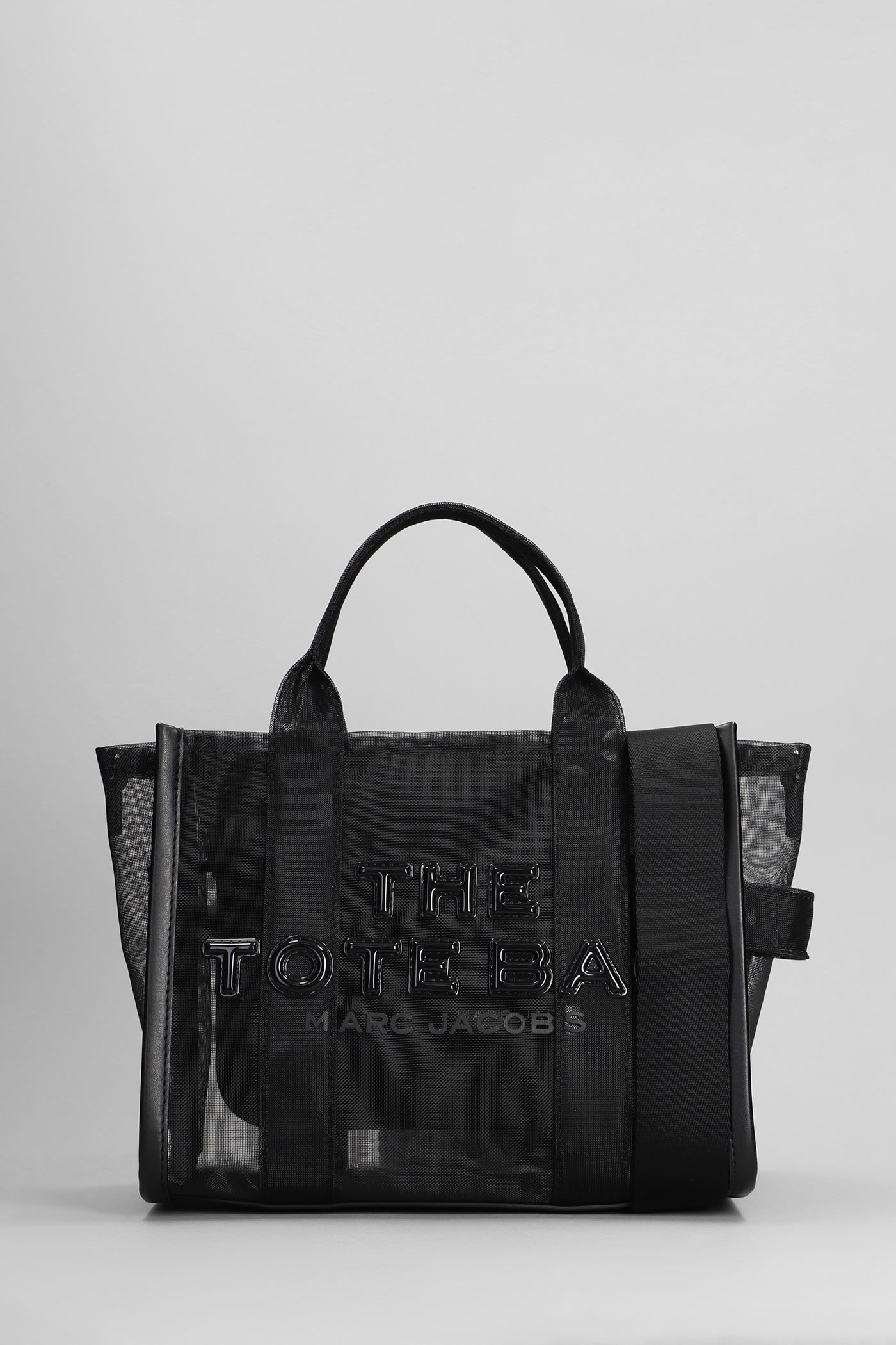 Shop Marc Jacobs Tote In Black Cotton