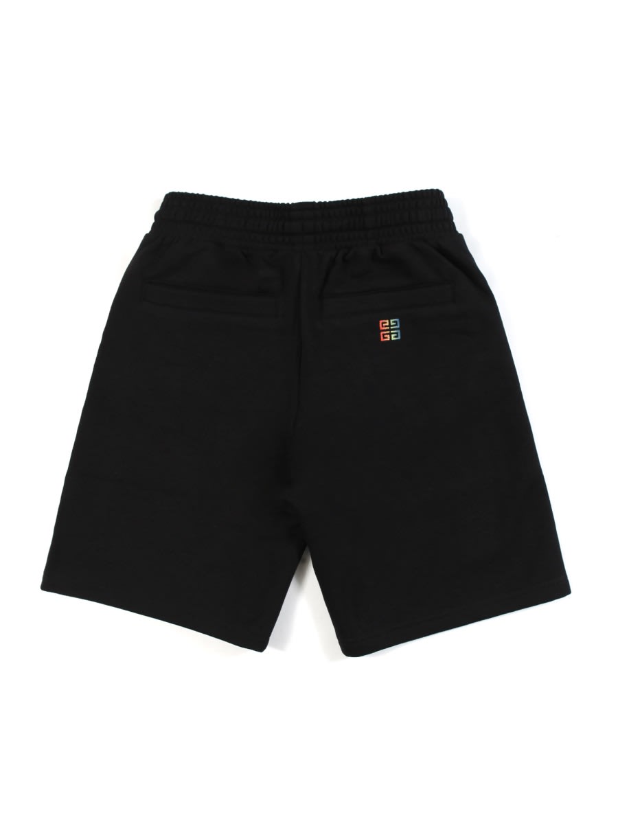 Givenchy Logo Shorts In Black