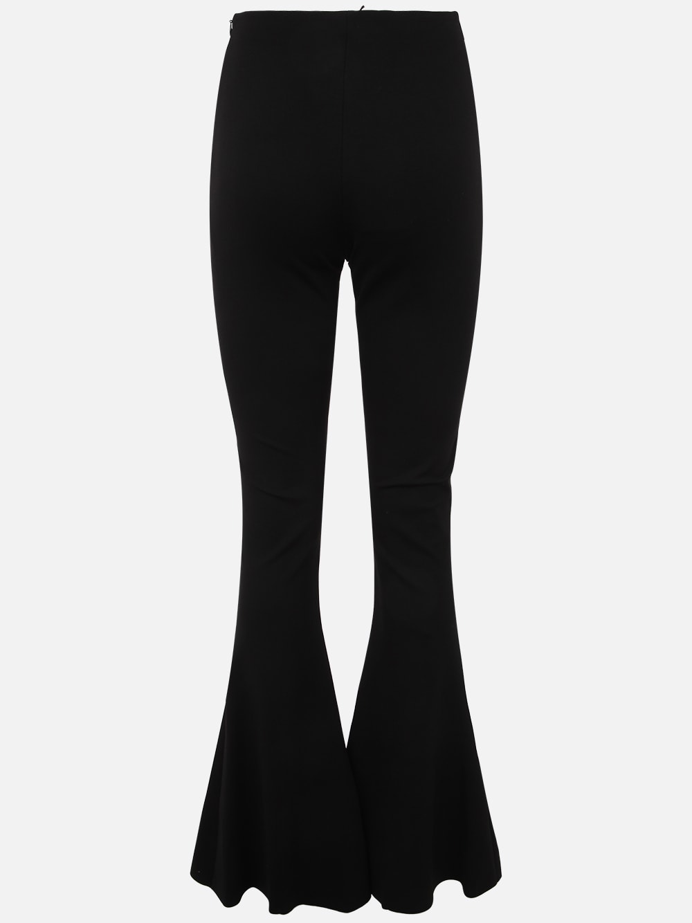 Shop Liviana Conti Flared Trousers In Black