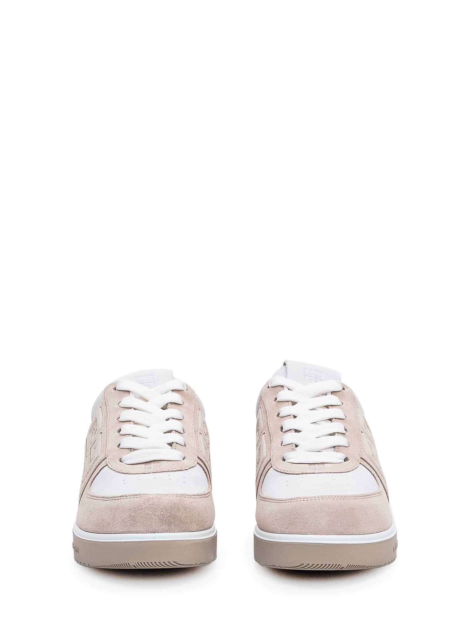 Shop Givenchy G4 Sneaker In Beige/white