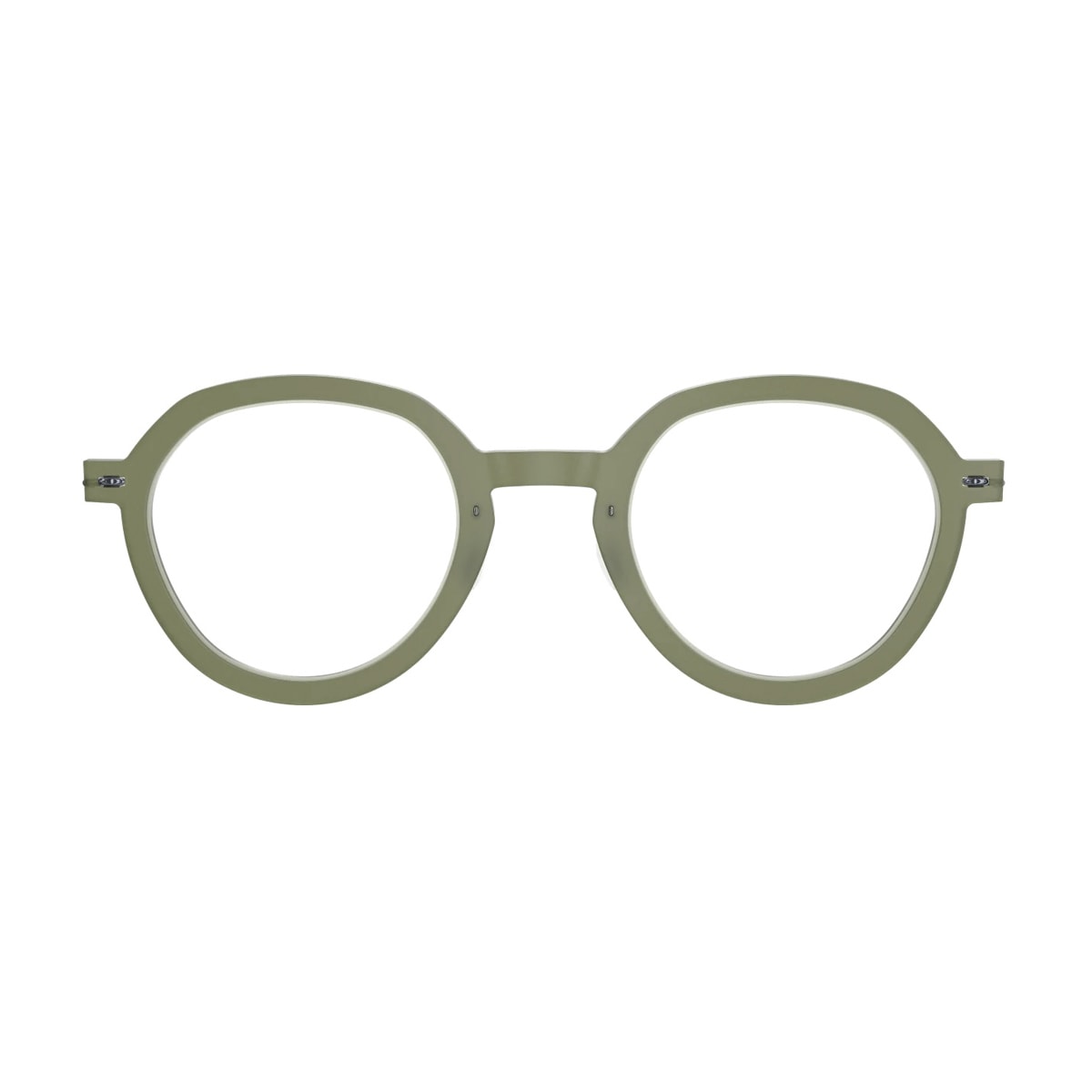 N. o.w. 6640 C11m Pu16 804 Verde Matte Grigio Glasses