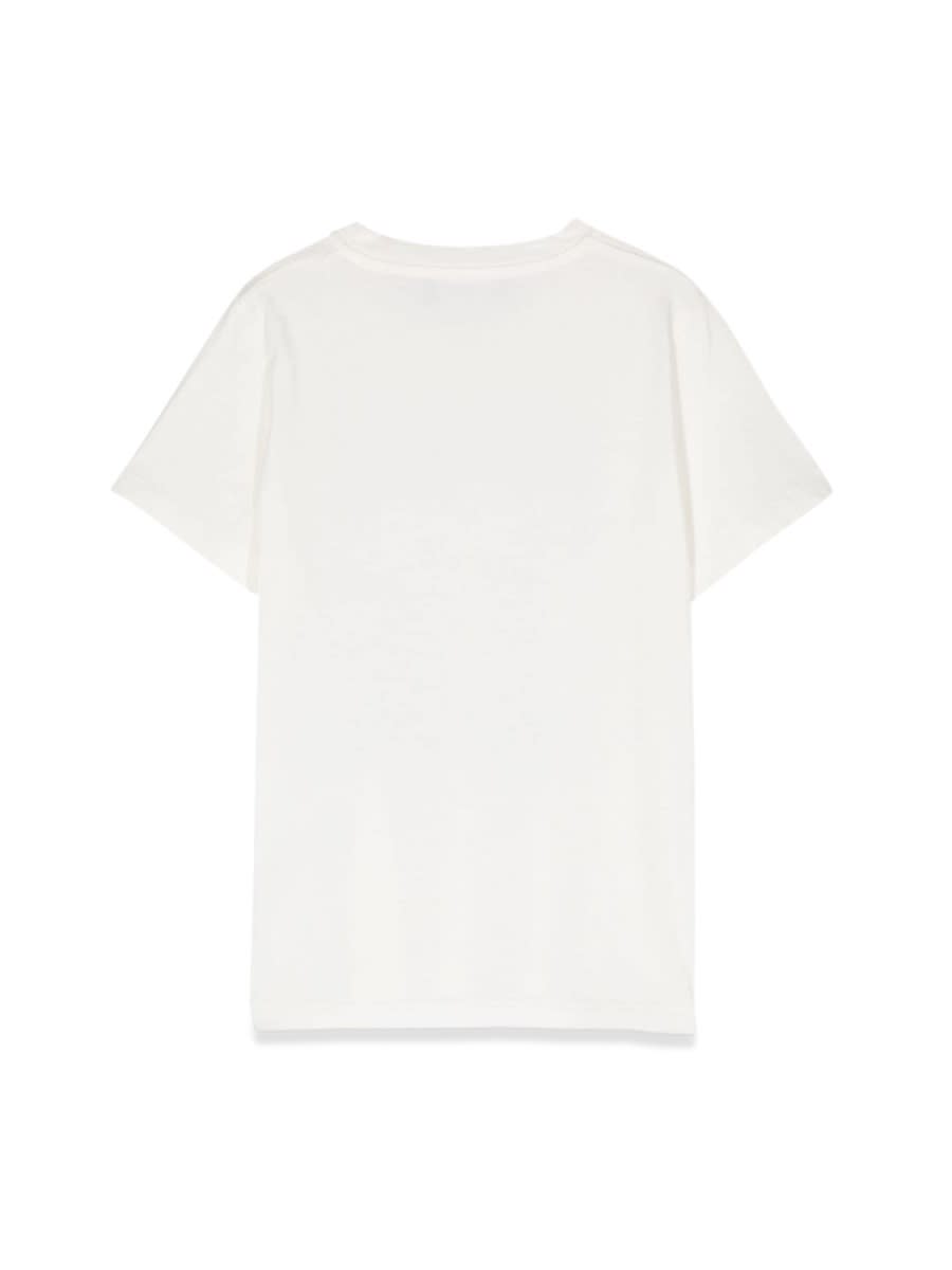 Shop Versace Blinding Lights Print Jersey T-shirt In White