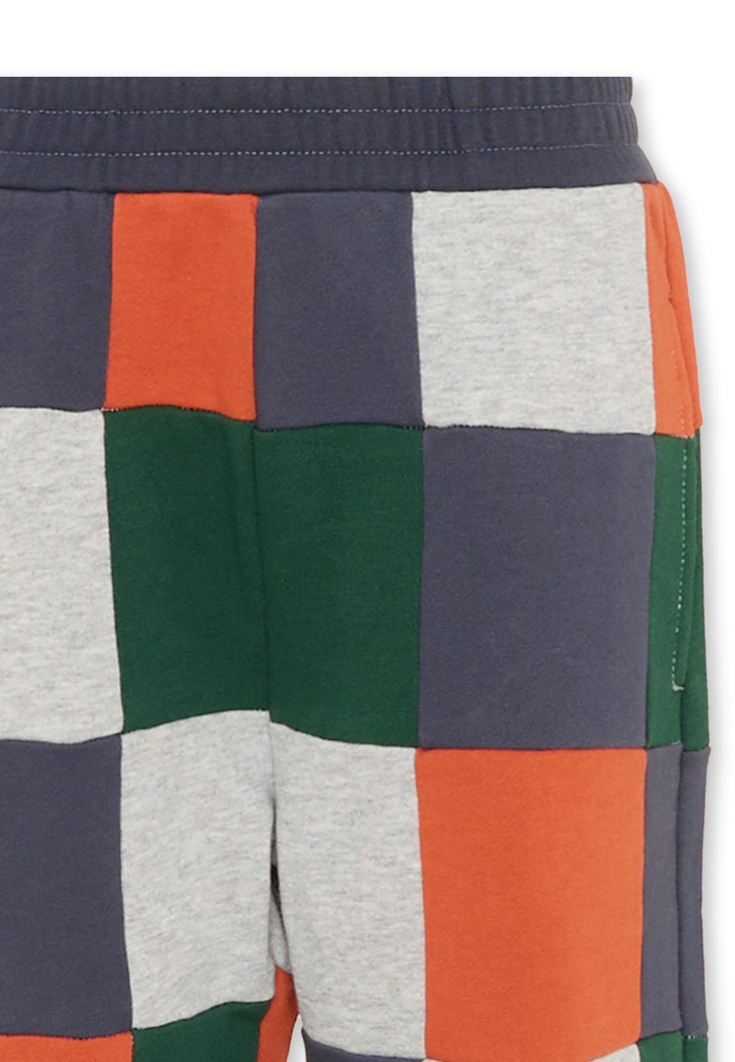 Stella Mccartney Colorful Checked Jogger Pants For Boy In Multi
