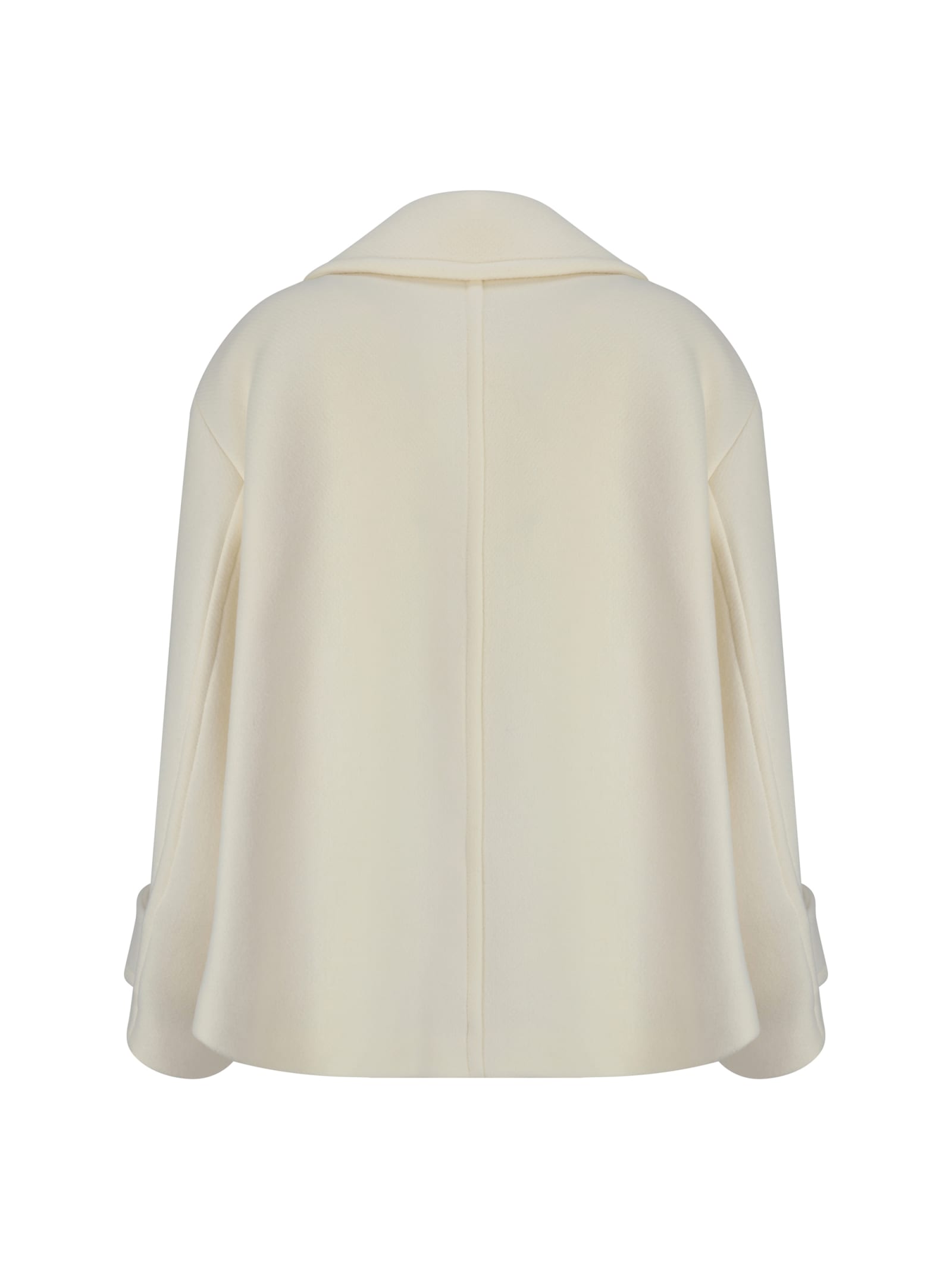 Shop Chloé Chloè Coat In Eden White