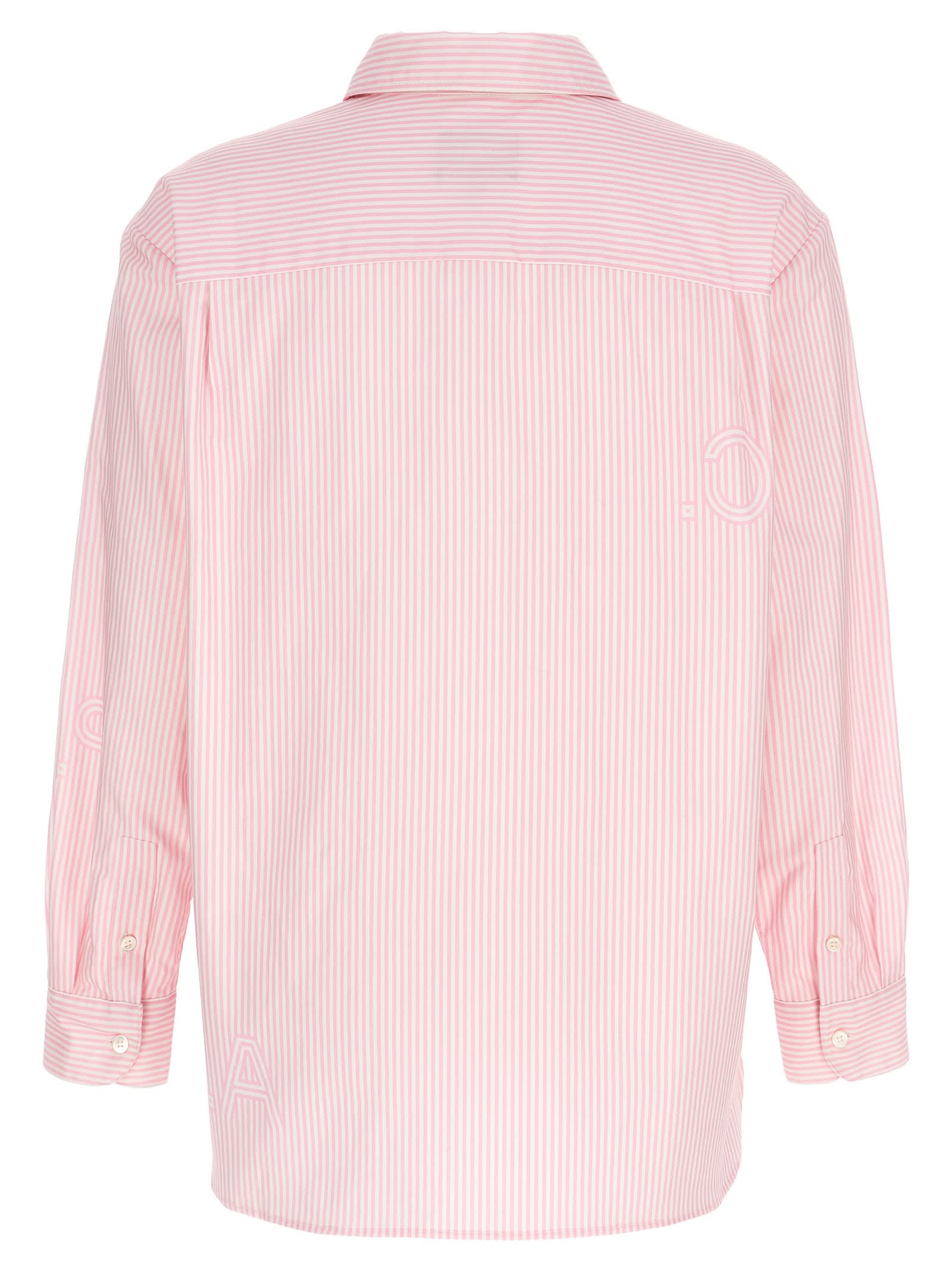 Shop Apc Sela Shirt In Pink
