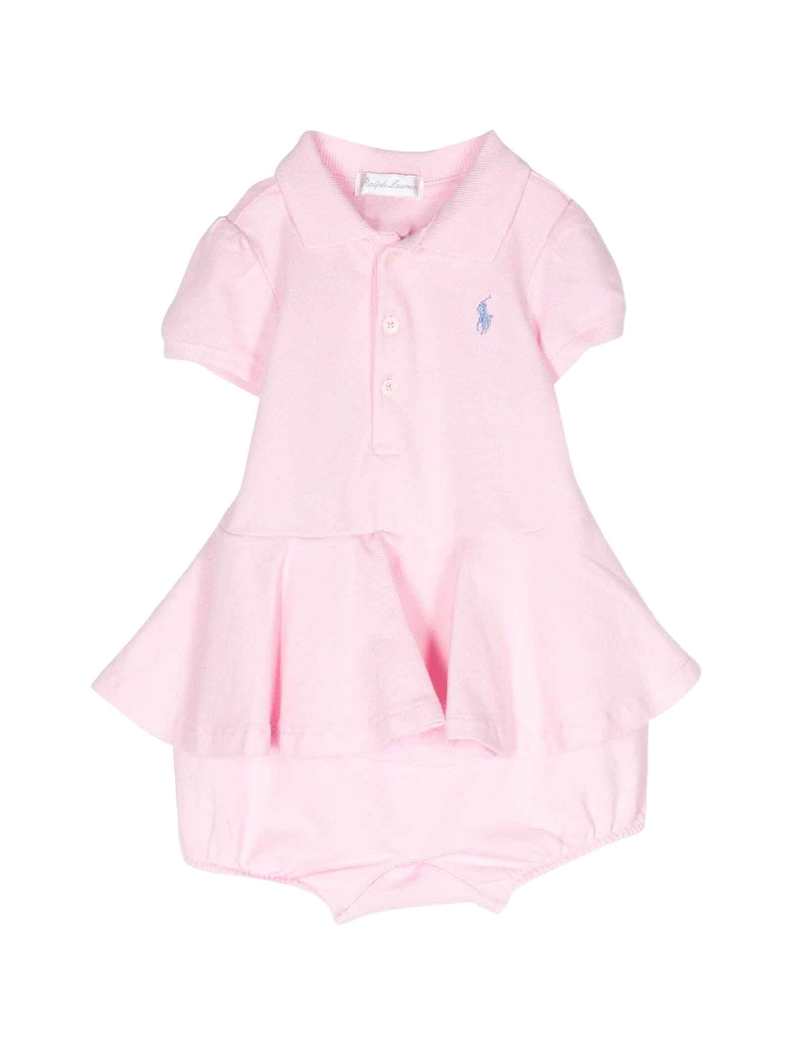 Ralph Lauren Pink Dress Baby Girl