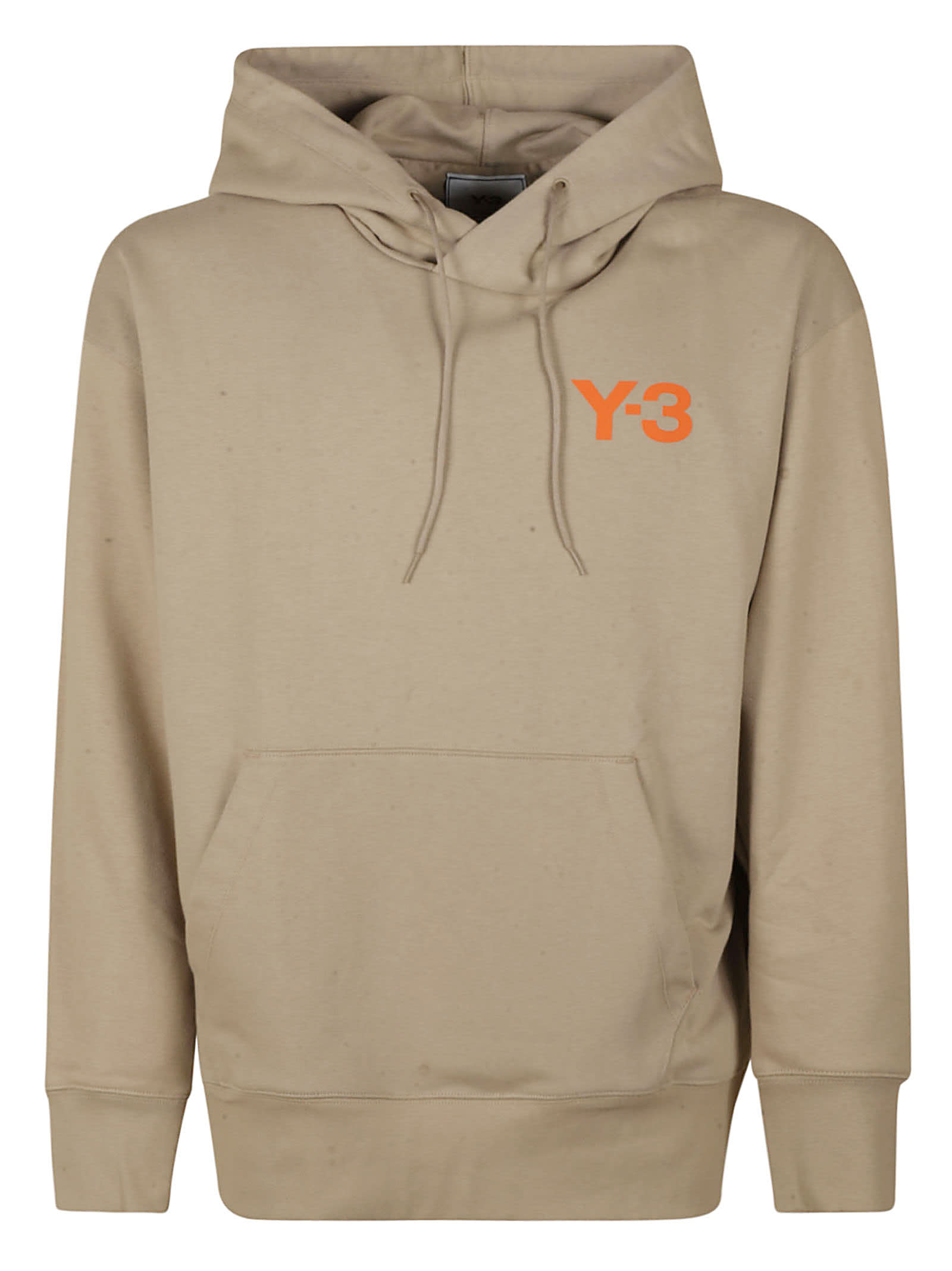Y-3 Chest Logo Plain Hoodie