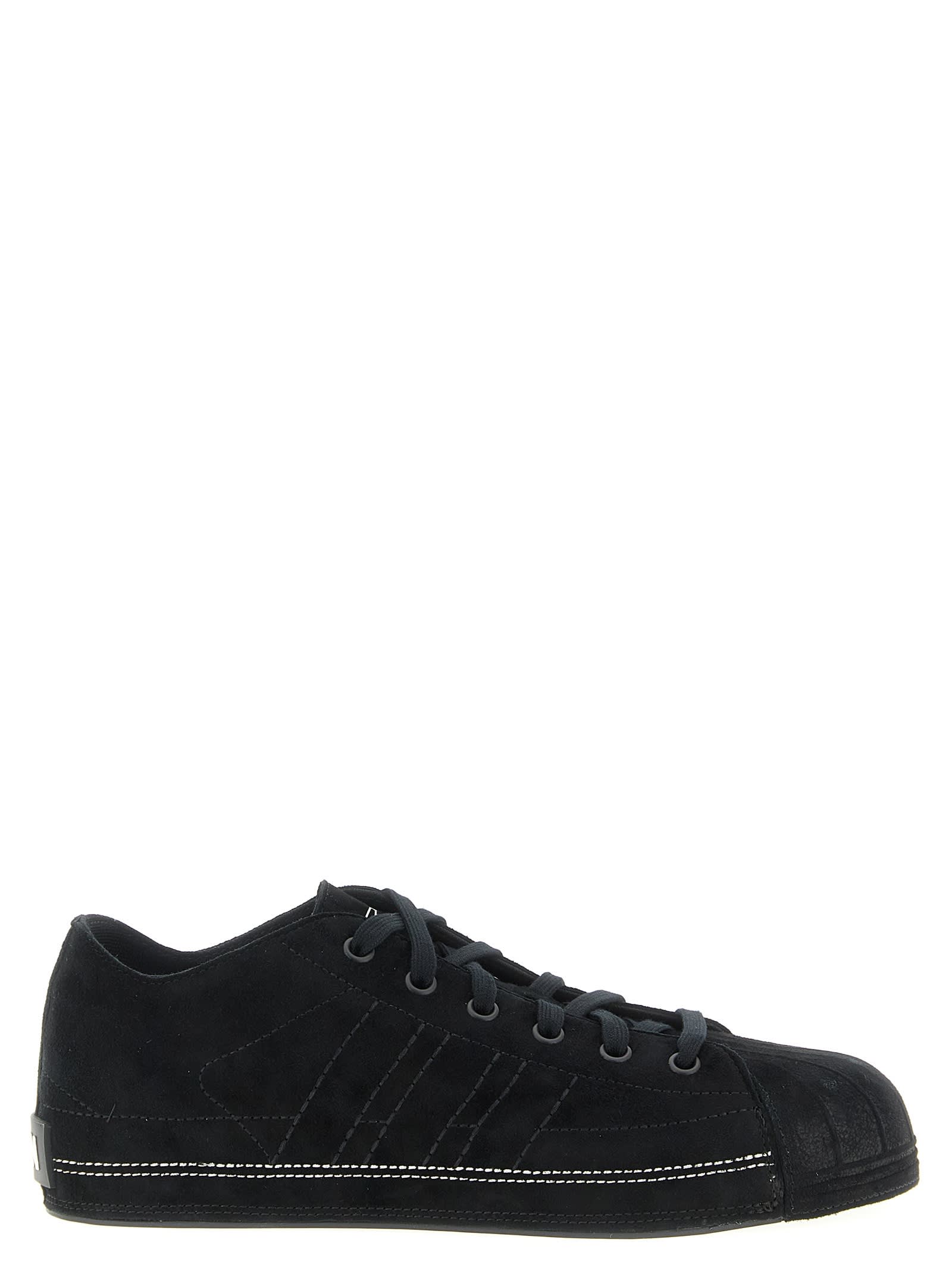 Y-3 X Nbhd Capsule Nizzastar Lo Sneakers In Black
