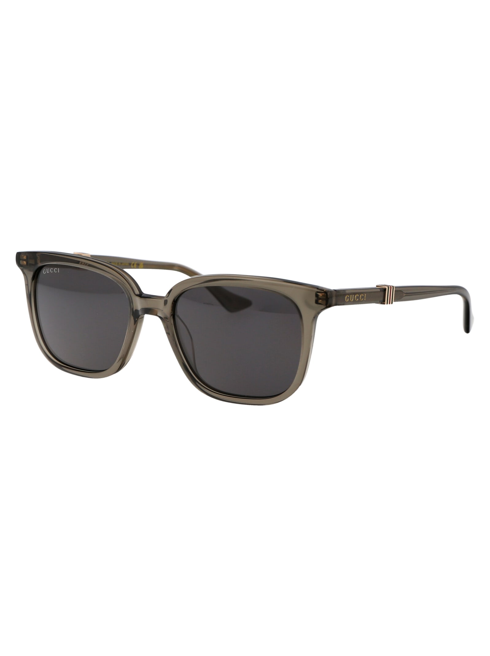 Shop Gucci Gg1493s Sunglasses In 003 Brown Brown Grey