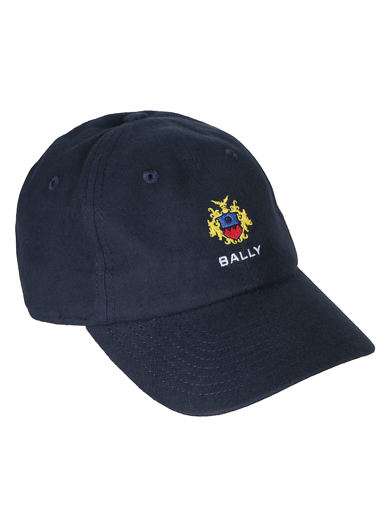 Bally Hat With Logo In Brown