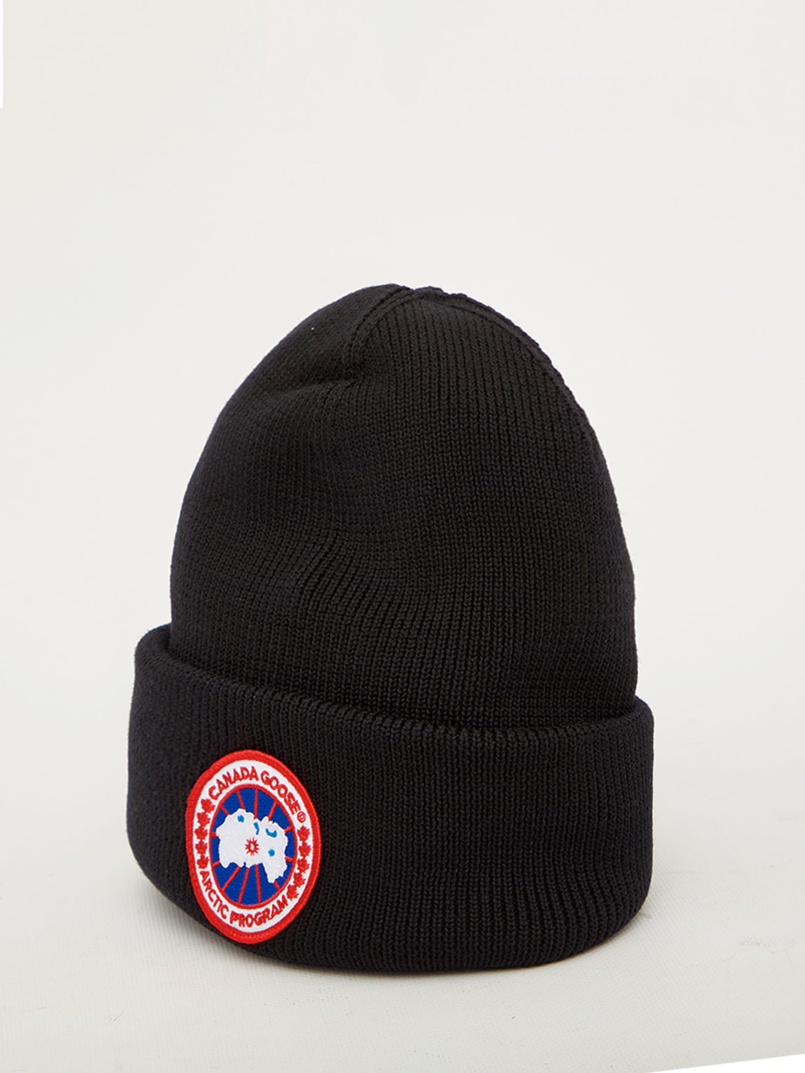 Shop Canada Goose Arctic Black Beanie